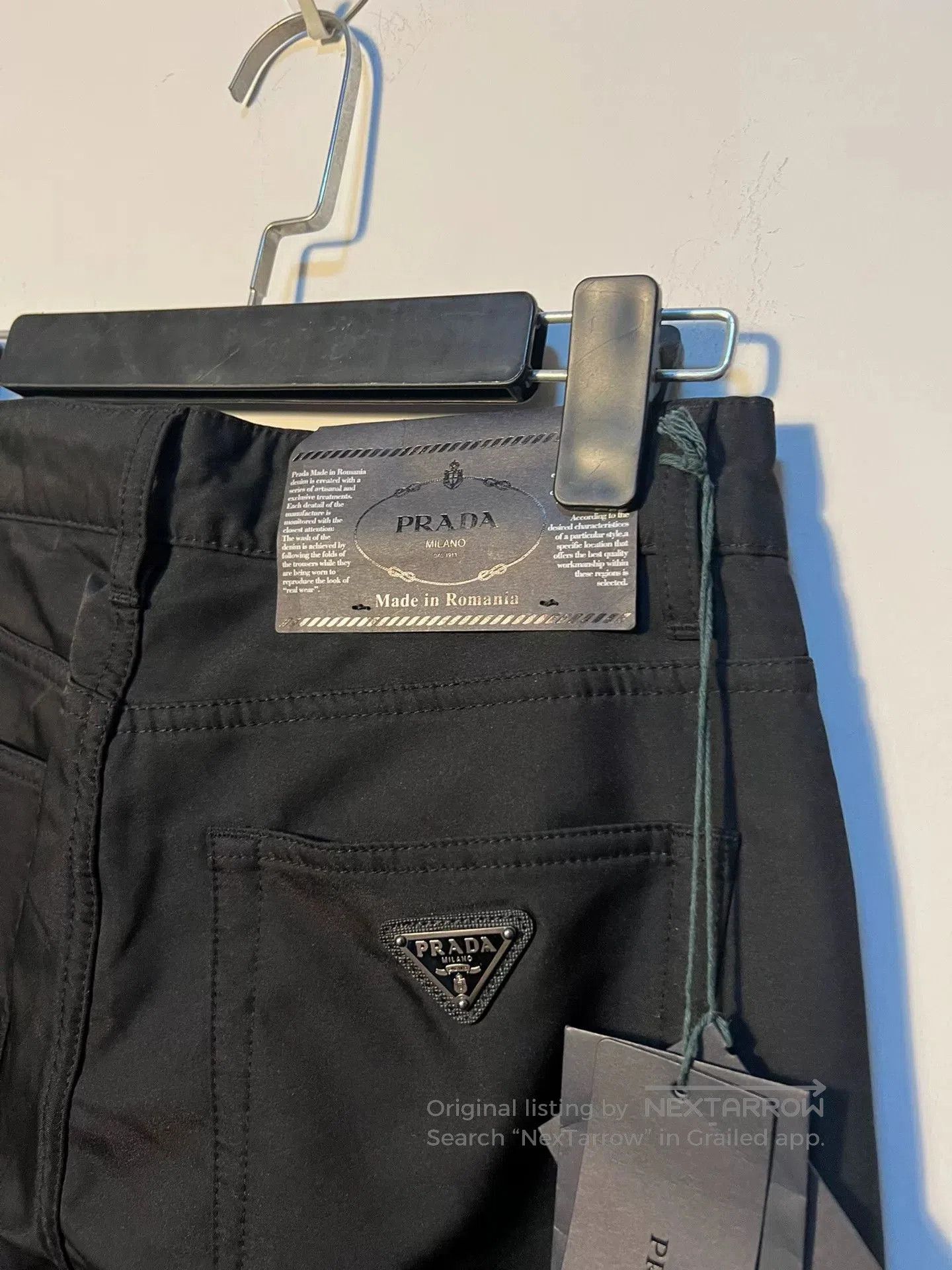 Prada Prada Men's Black Casual Pants. Size US 26 / EU 42 - 4 Thumbnail