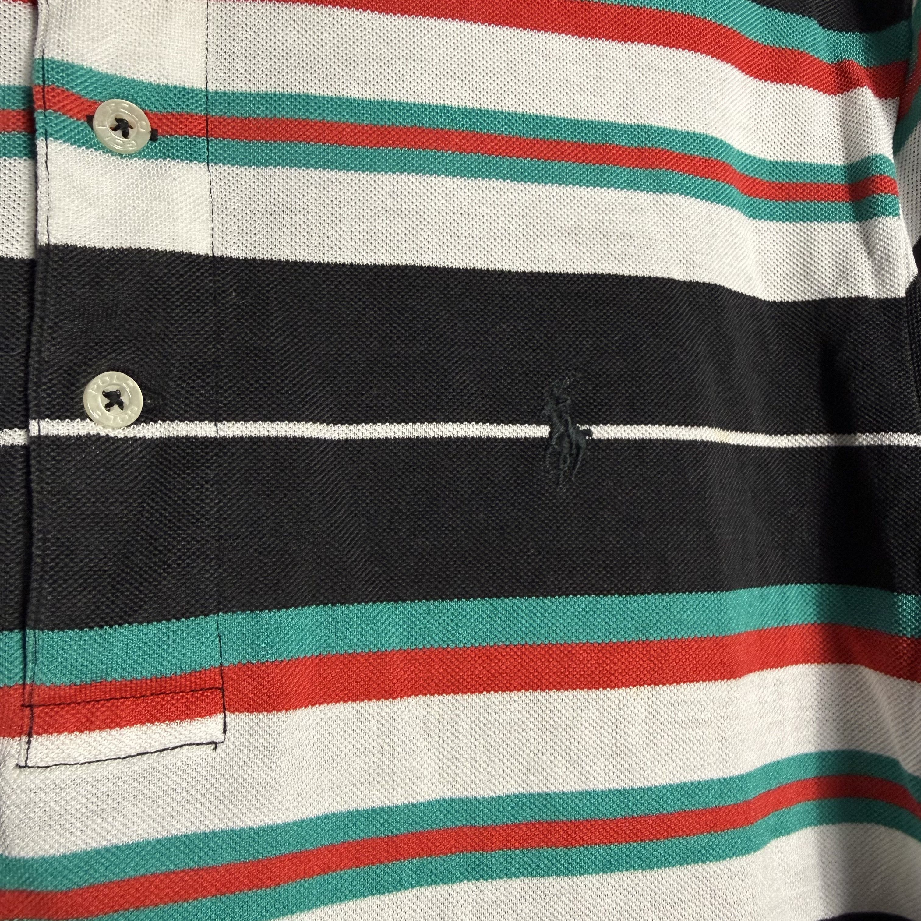 Polo Ralph Lauren 🔥RARE🔥Vintage Polo Golf Ralph Lauren Stripes Polo Shirt Size US M / EU 48-50 / 2 - 3 Thumbnail