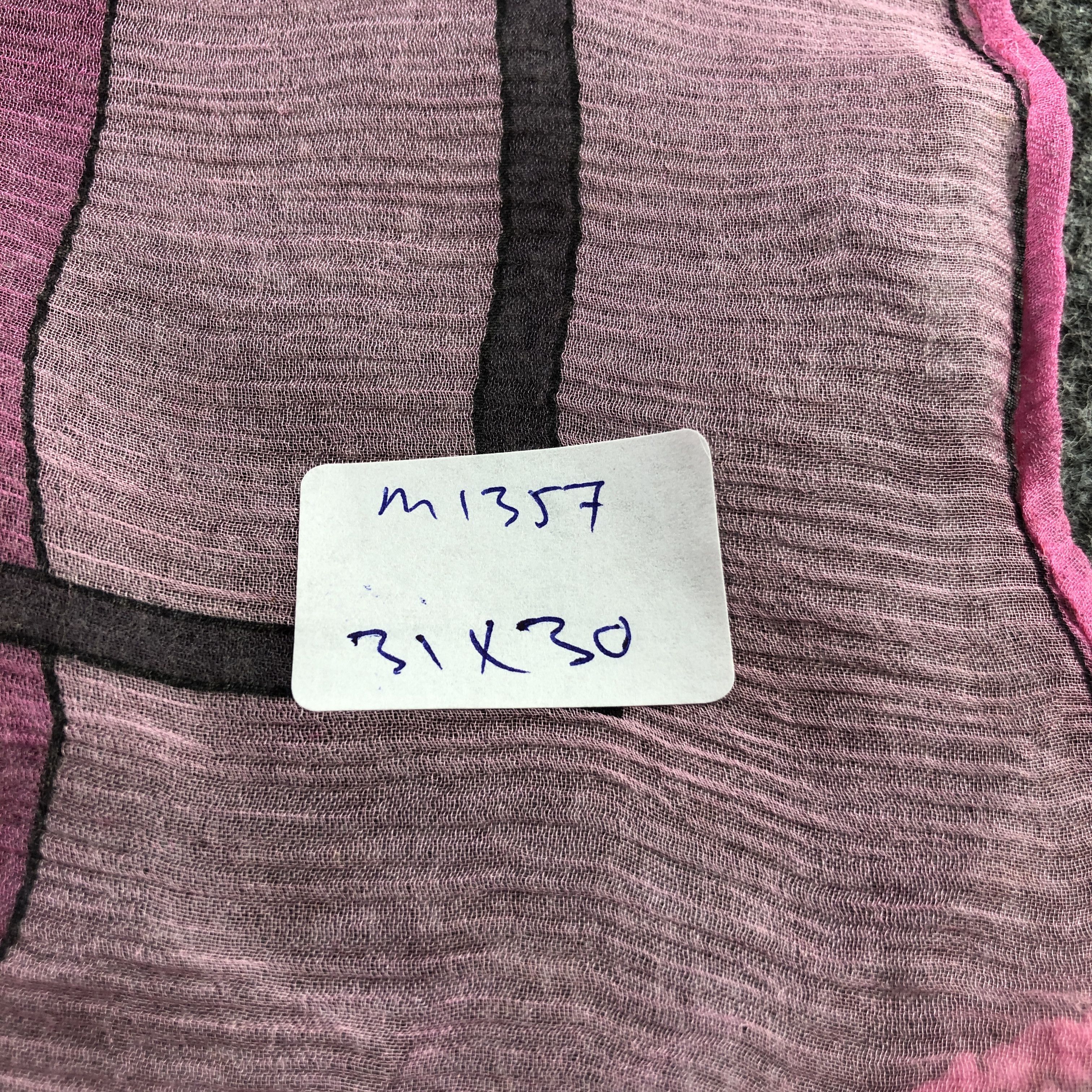 Pierre Cardin Vintage Pierre Cardin Abstract Hand Rolled Silk Scarf M1357 Size ONE SIZE - 13 Thumbnail