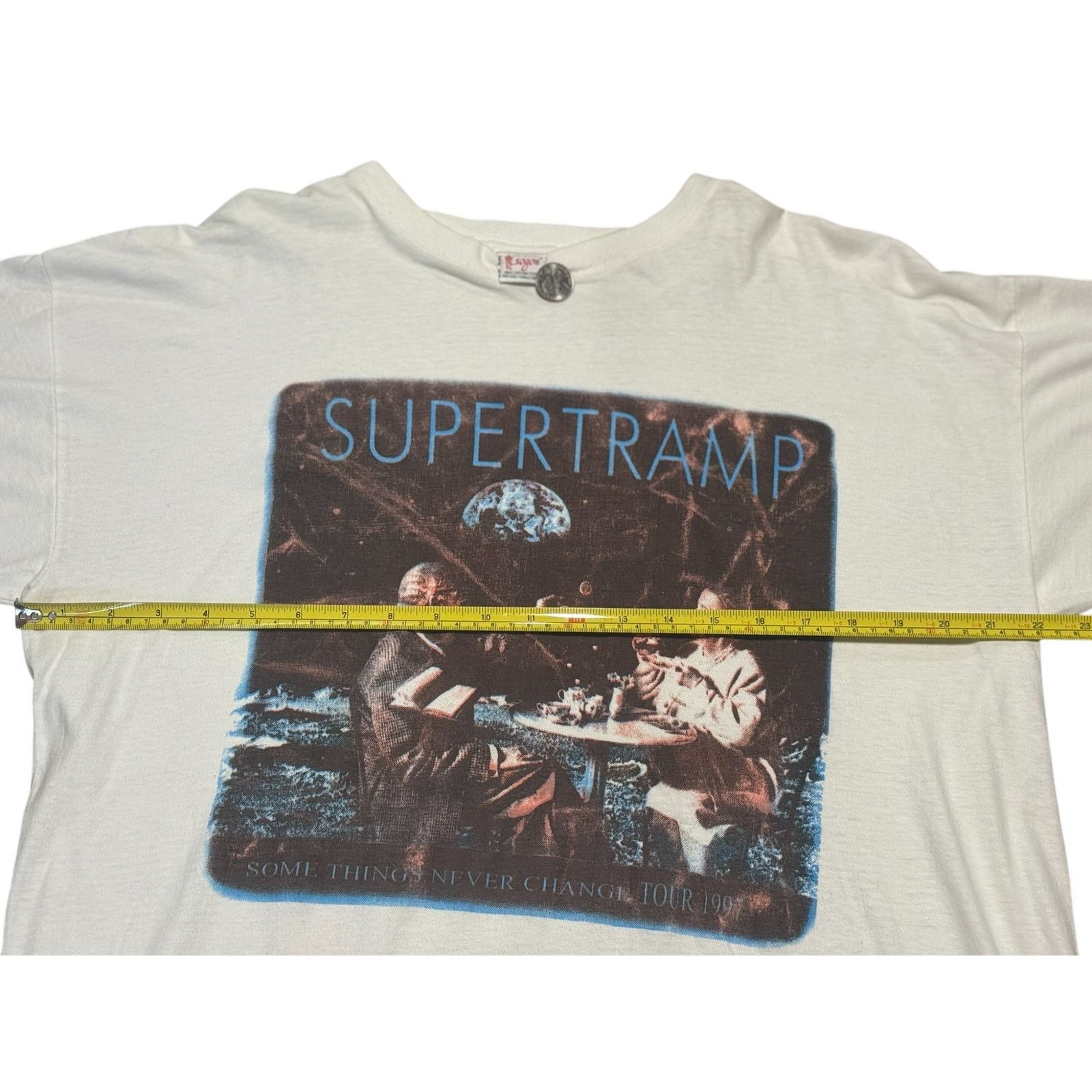 Other Vintage 1997 Supertramp Tour band Shirt Rare Misprint L Size US L / EU 52-54 / 3 - 6 Thumbnail