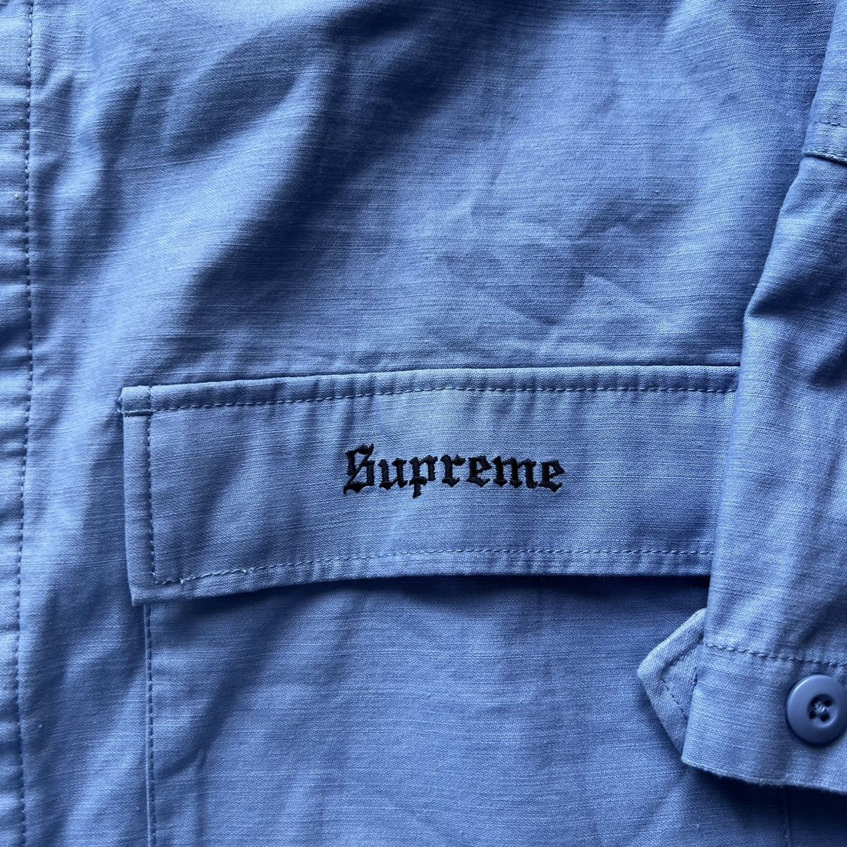 Supreme Supreme Melvins BDU Jacket Light Blue XL Size US XL / EU 56 / 4 - 5 Thumbnail