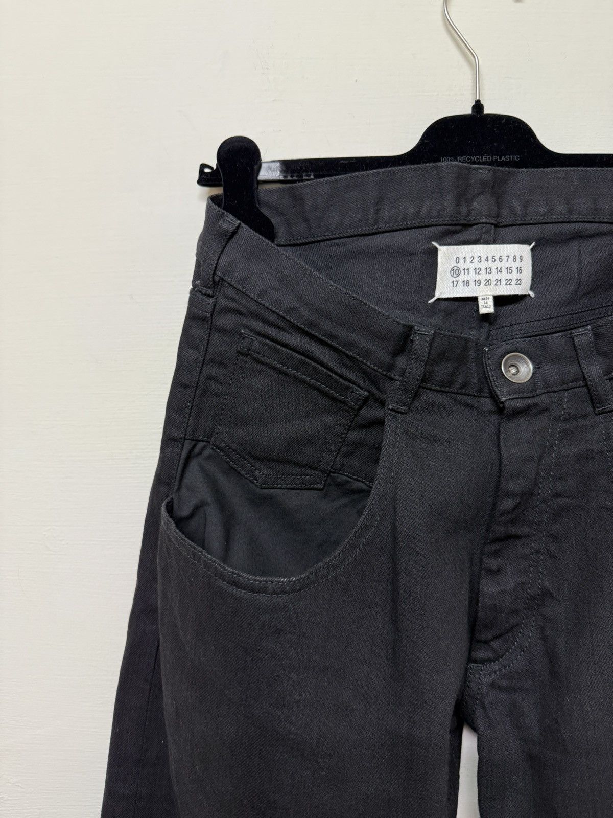 Maison Margiela Maison Margiela Straight Jeans With Contrasted Pockets Size US 33 - 3 Thumbnail