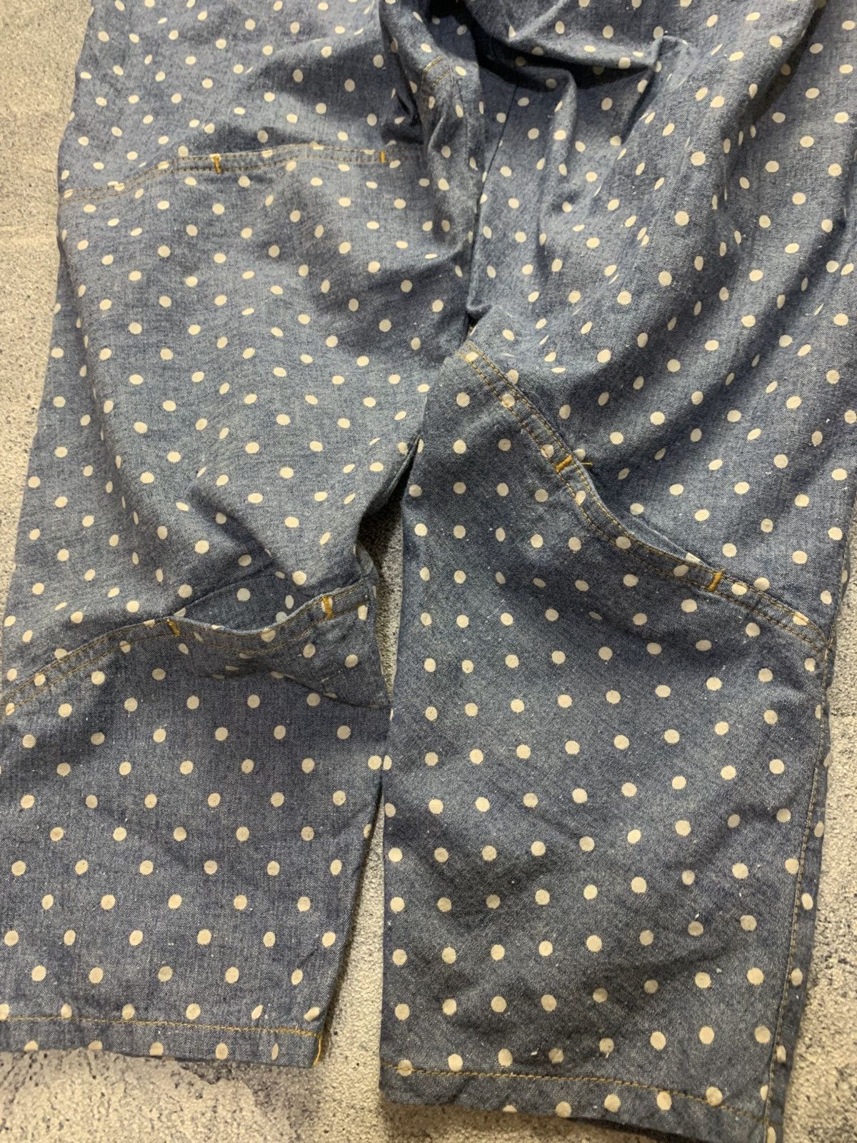 Frapbois 🐍 Frapbois Issey Miyake Drop Crotch Polka dot Pants Size US 30 / EU 46 - 8 Thumbnail