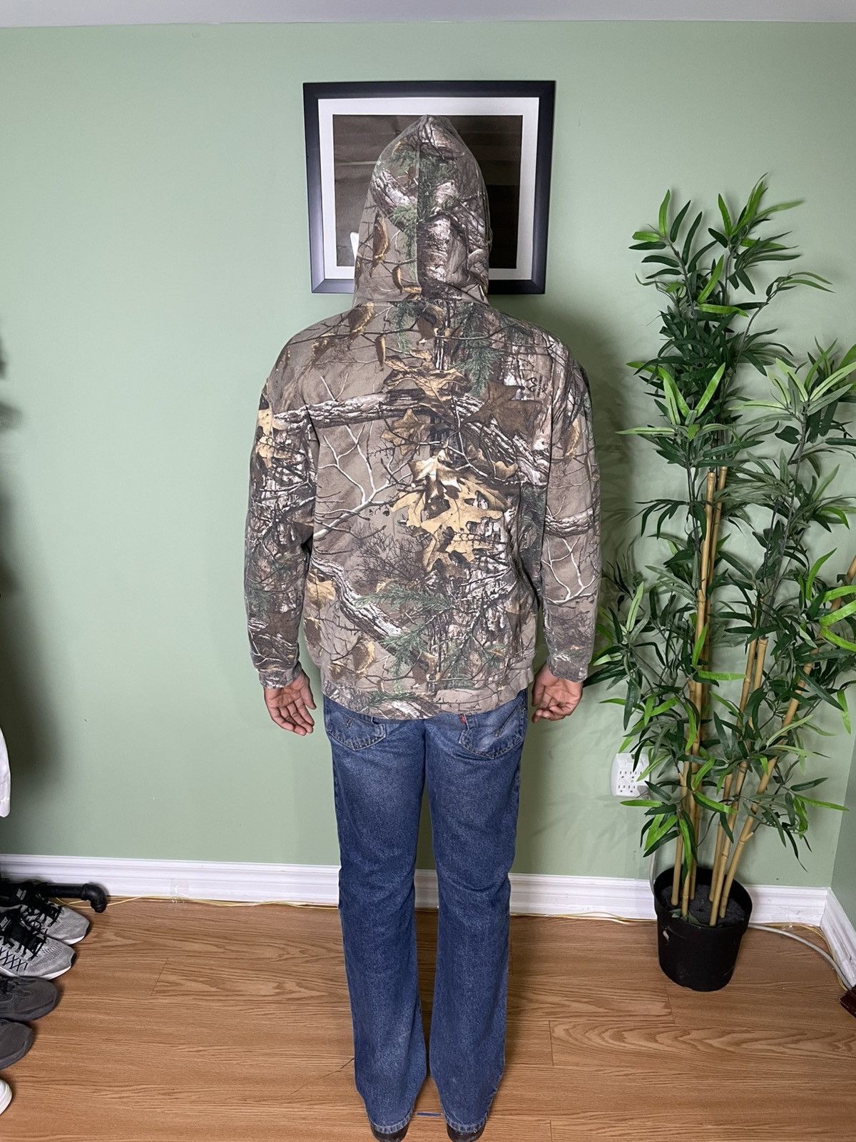 Realtree × Vintage Classic Real tree Hoodie Size US L / EU 52-54 / 3 - 4 Thumbnail