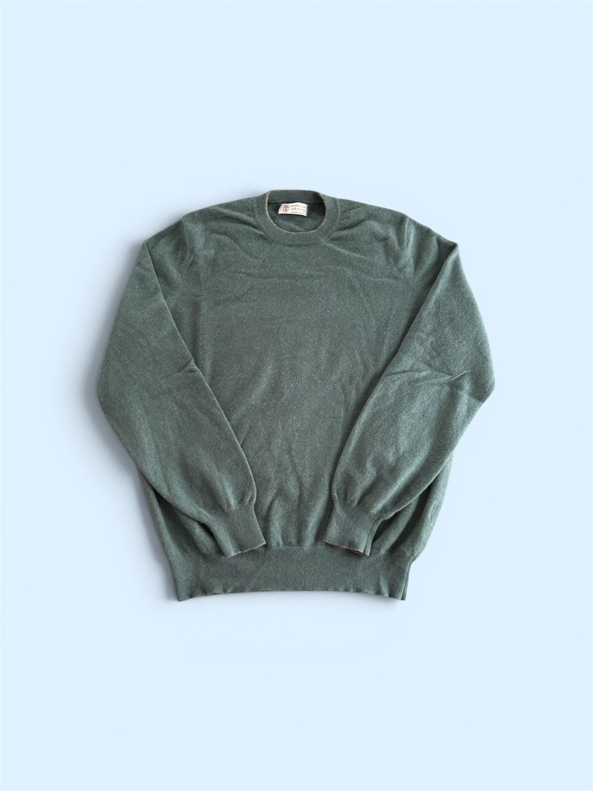 Brunello Cucinelli Cashmere Sweater Knit Mens- Made in Italy
