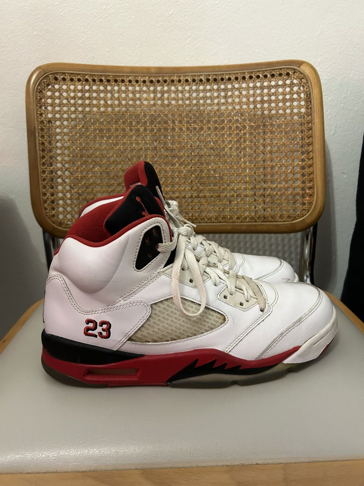 Jordan Brand Jordan 5 Fire Red Size US 10 / EU 43 - 3 Thumbnail
