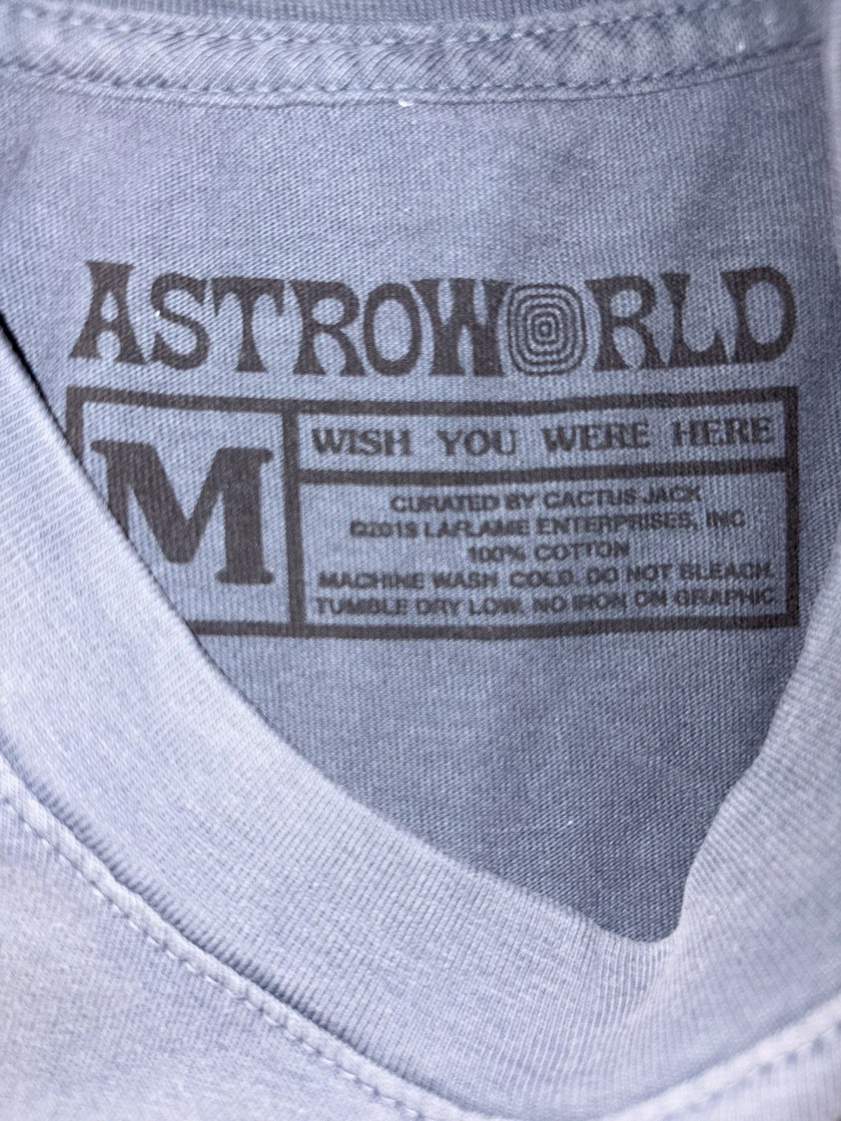 Travis Scott TRAVIS SCOTT ASTROWORLD MANFESTATION T SHIRT Size US M / EU 48-50 / 2 - 5 Thumbnail