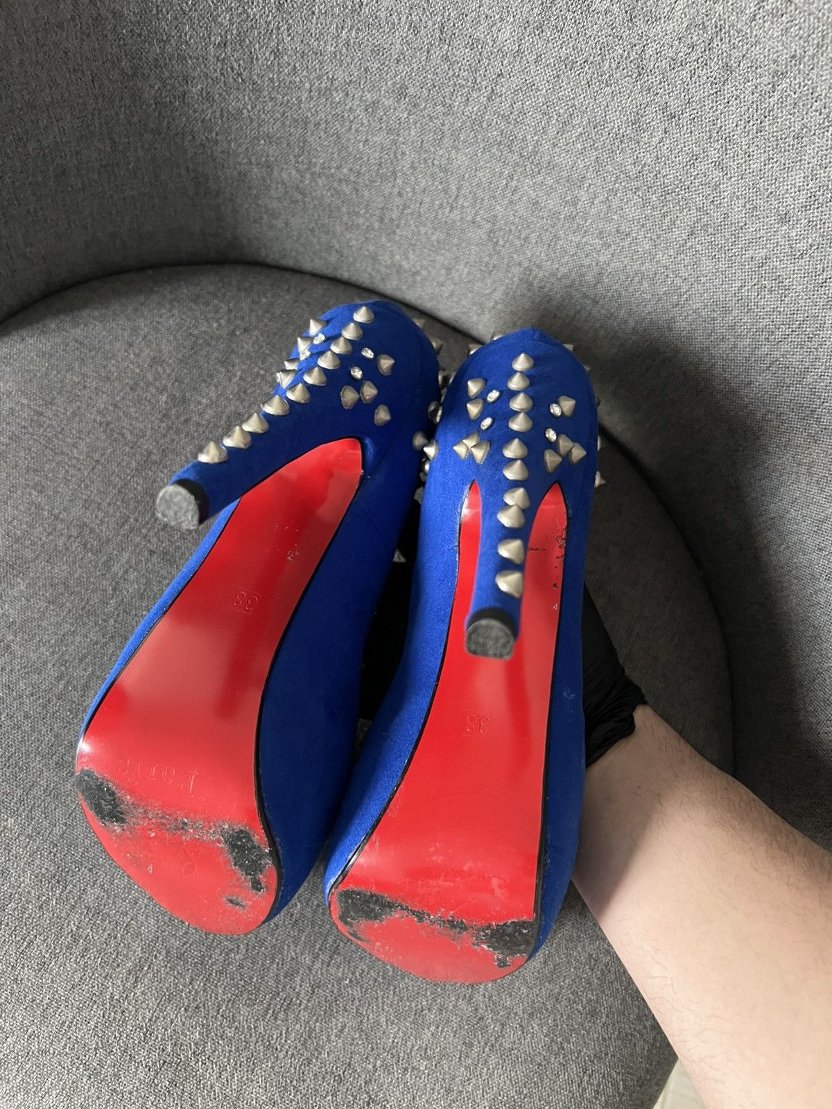 Christian Louboutin Christian Louboutin Heels Size US 8 / IT 38 - 10 Thumbnail