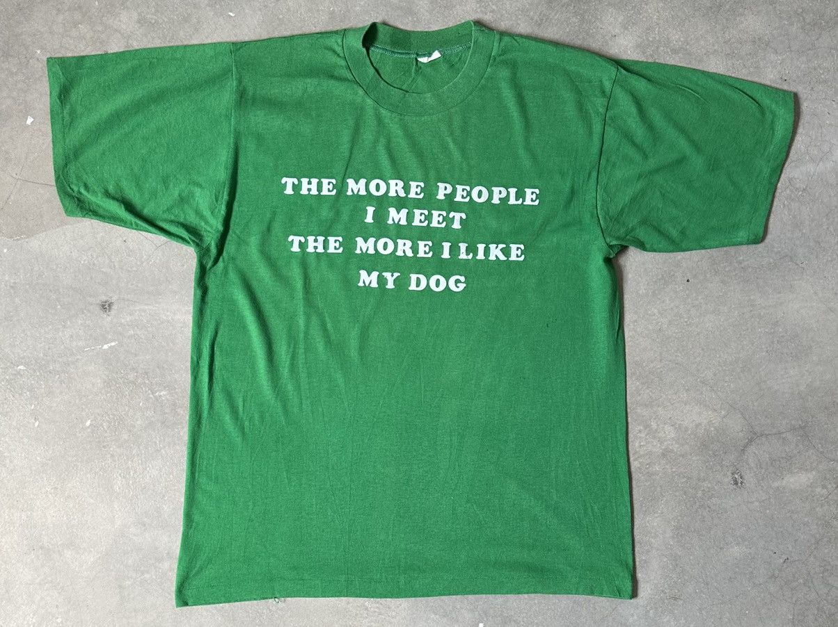 Other VINTAGE HUMOR ART TEE Size US M / EU 48-50 / 2 - 1 Thumbnail