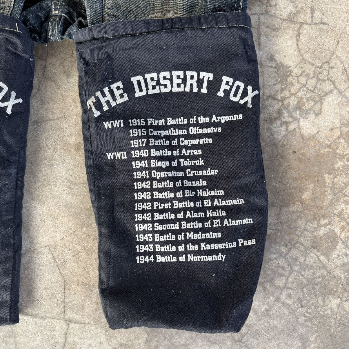 PPFM W31 Vintage PPFM The Desert Fox Rusty Distressed Denim Jeans Size US 31 - 16 Thumbnail