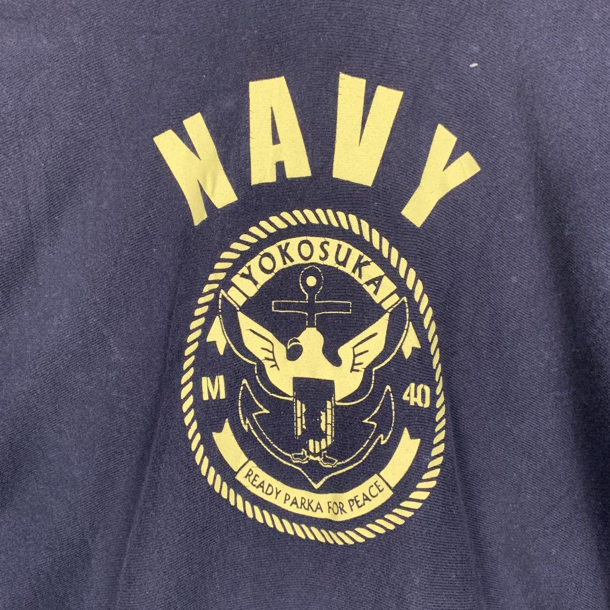 Japanese Brand Navy Yokosuka Ready Parka For Peace Hoodie Size US XL / EU 56 / 4 - 13 Thumbnail