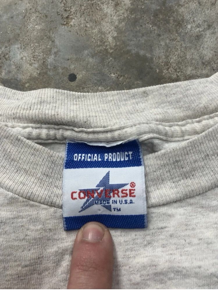Converse × Vintage 90’s Converse Basketball Shirt Kiss My Converse Size US XXL / EU 58 / 5 - 3 Thumbnail