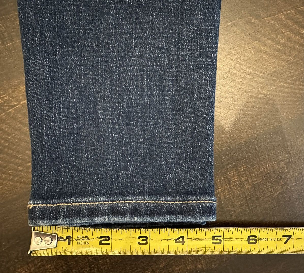 American Eagle Outfitters NWT American Eagle Hi-Rise Jeggings Dark Blue-Sz 4 (29x27.5) Size 29" - 6 Thumbnail
