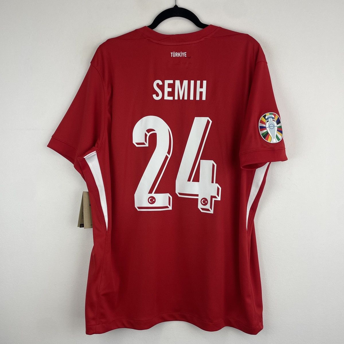 Nike Turkey Semih Kilicsoy Nike Jersey Shirt Men Euro 2024 sz XL Size US XL / EU 56 / 4 - 1 Thumbnail