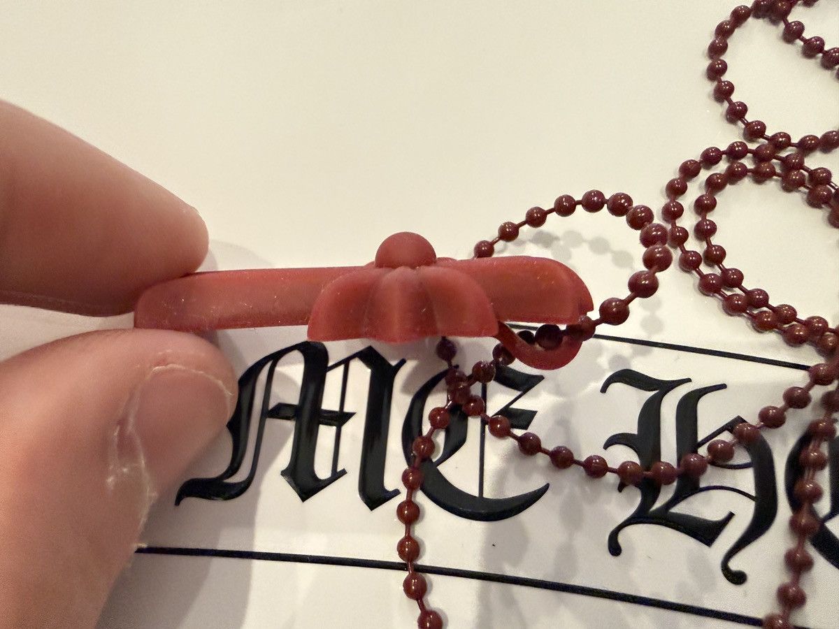 Chrome Hearts Chrome Hearts Silichrome necklace in “Dark Wine” Size ONE SIZE - 4 Thumbnail