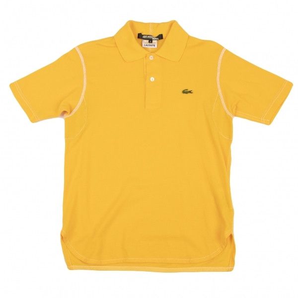 Junya Watanabe Polo Logo Cotton Short Sleeve Yellow Size US S / EU 44-46 / 1 - 1 Thumbnail