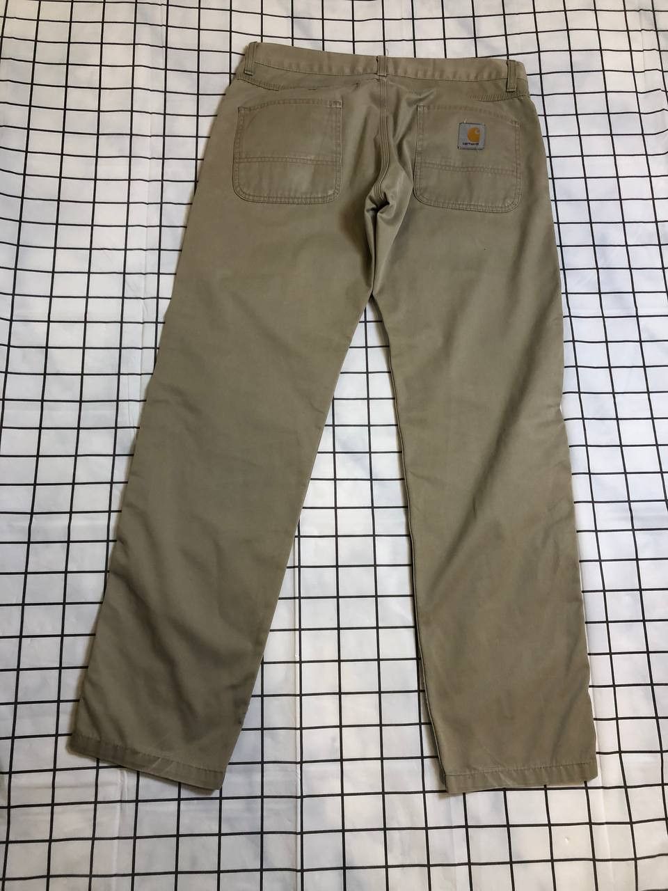 Carhartt Carhartt Pants Mens Brown Double Knee Size US 33 - 14 Thumbnail