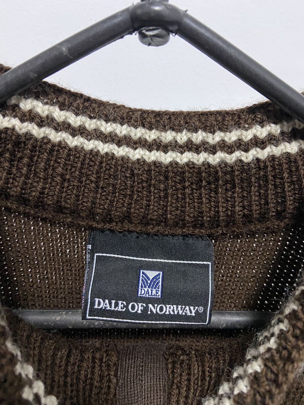Dale Of Norway Dale Of Norway 1/3 zip Sweater Knitted Vintage brown Size US XL / EU 56 / 4 - 5 Thumbnail
