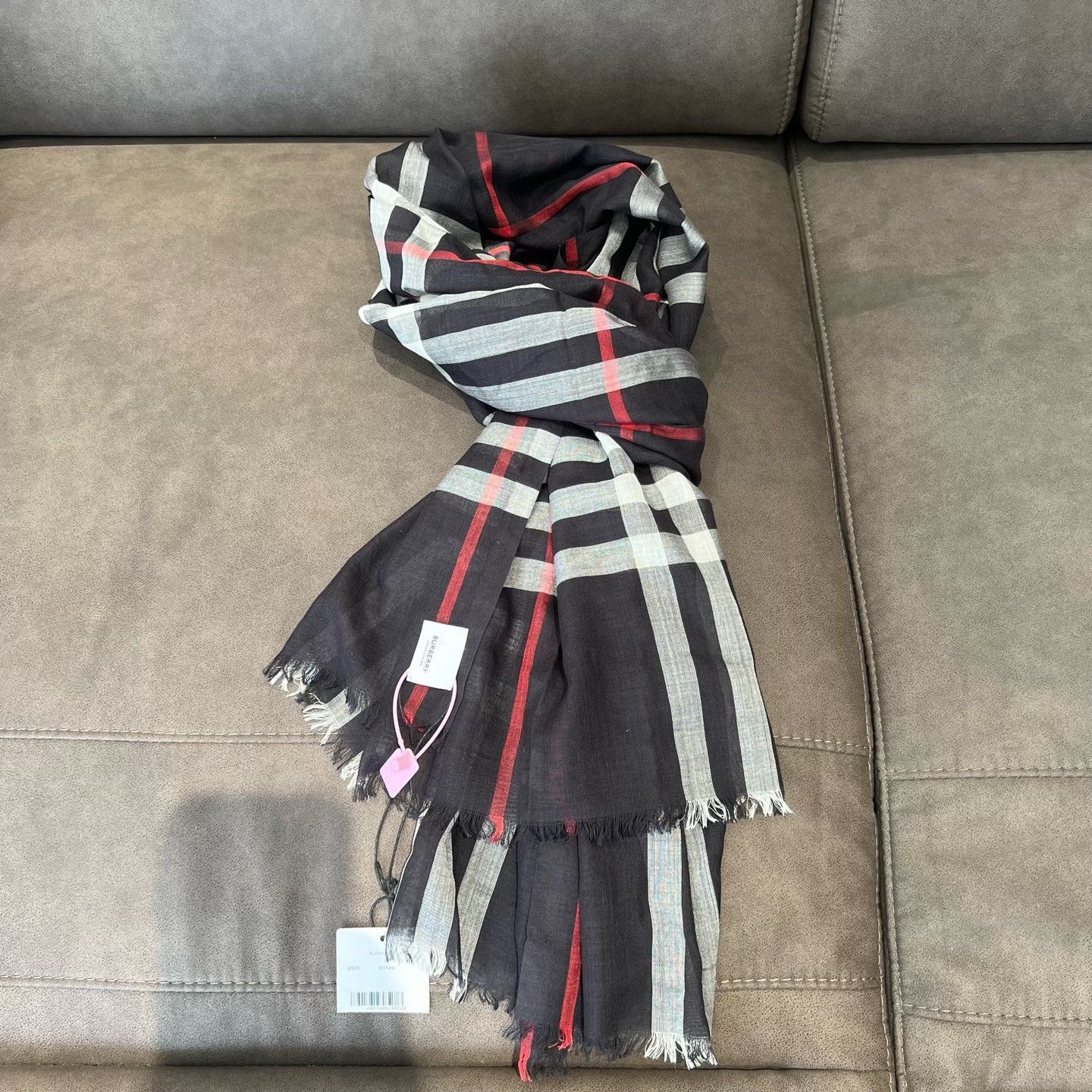 Burberry Burberry Patchwork Plaid Scarf one size Men Size ONE SIZE - 1 Thumbnail
