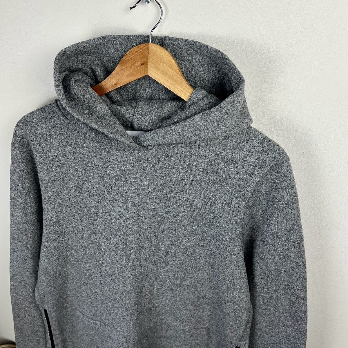 John Elliott John Elliott Grey Avant Garde Hoodie with side Zip Oversize Size US M / EU 48-50 / 2 - 5 Thumbnail