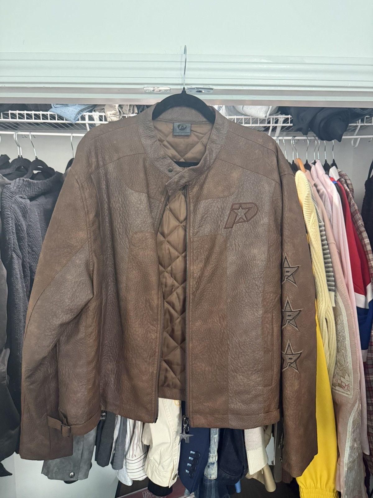 Boohoo P Star Gunna Leather Jacket Size US XXL / EU 58 / 5 - 1 Thumbnail