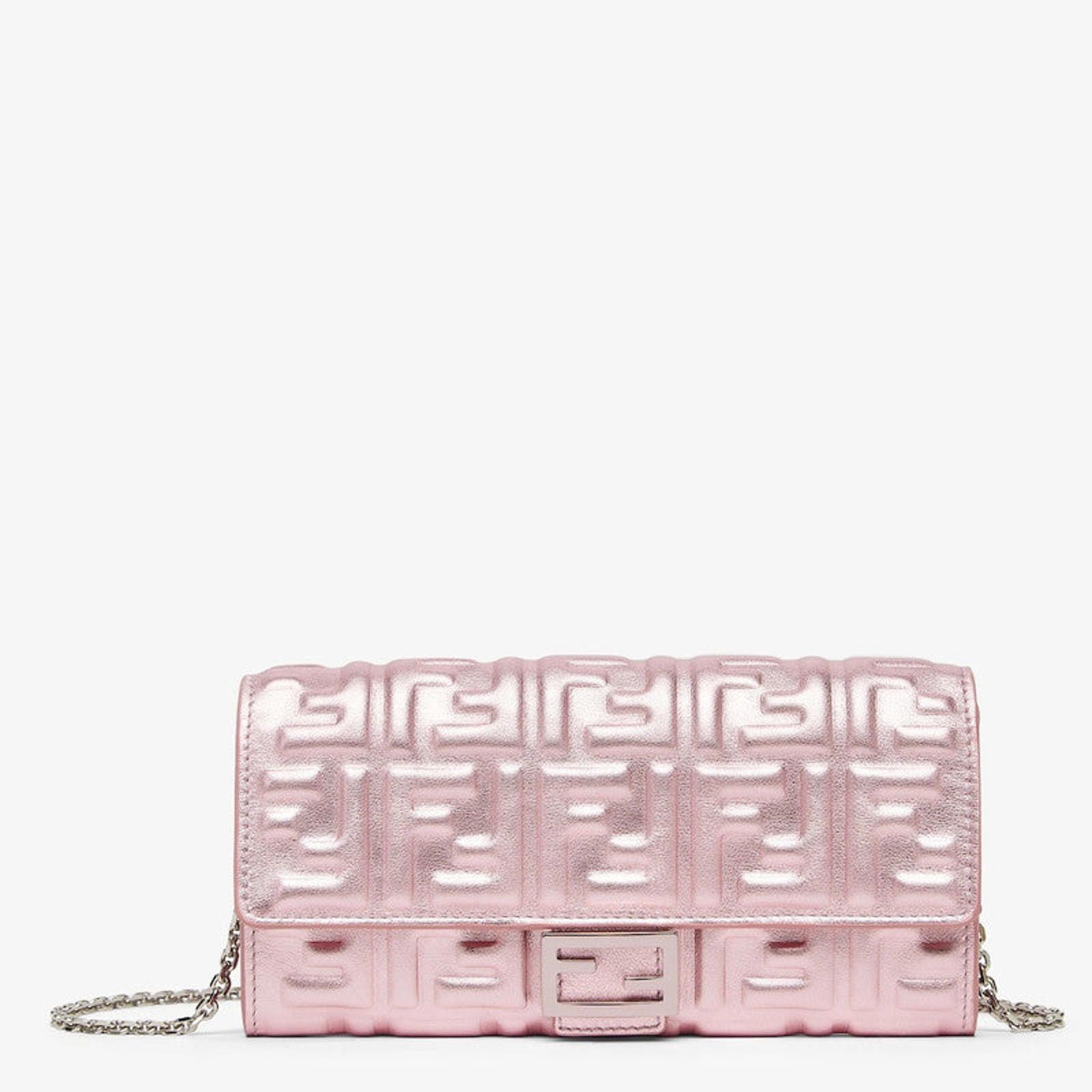Baguette Continental Wallet With Chain