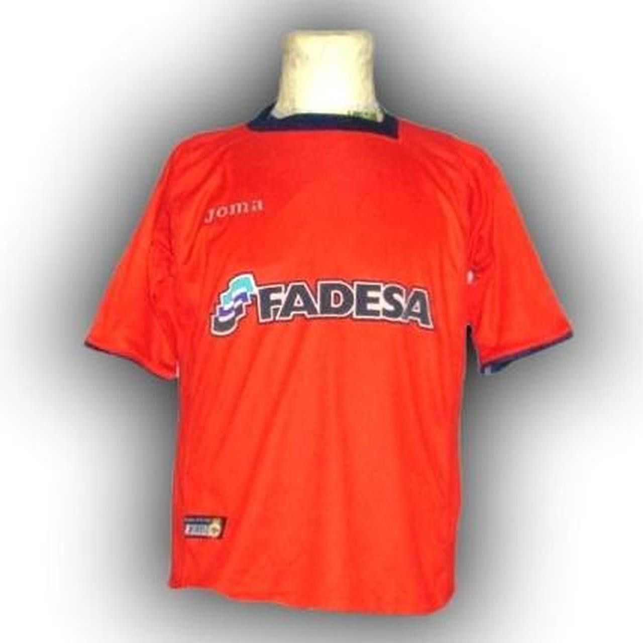 Joma Deportivo LA Coruna Spain 2002 2003 Away Shirt Jersey Size US S / EU 44-46 / 1 - 1 Thumbnail
