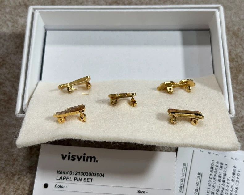 Visvim Visvim Visvim Lapel Pin Set with Unique Designs-2506 Size ONE SIZE - 4 Thumbnail