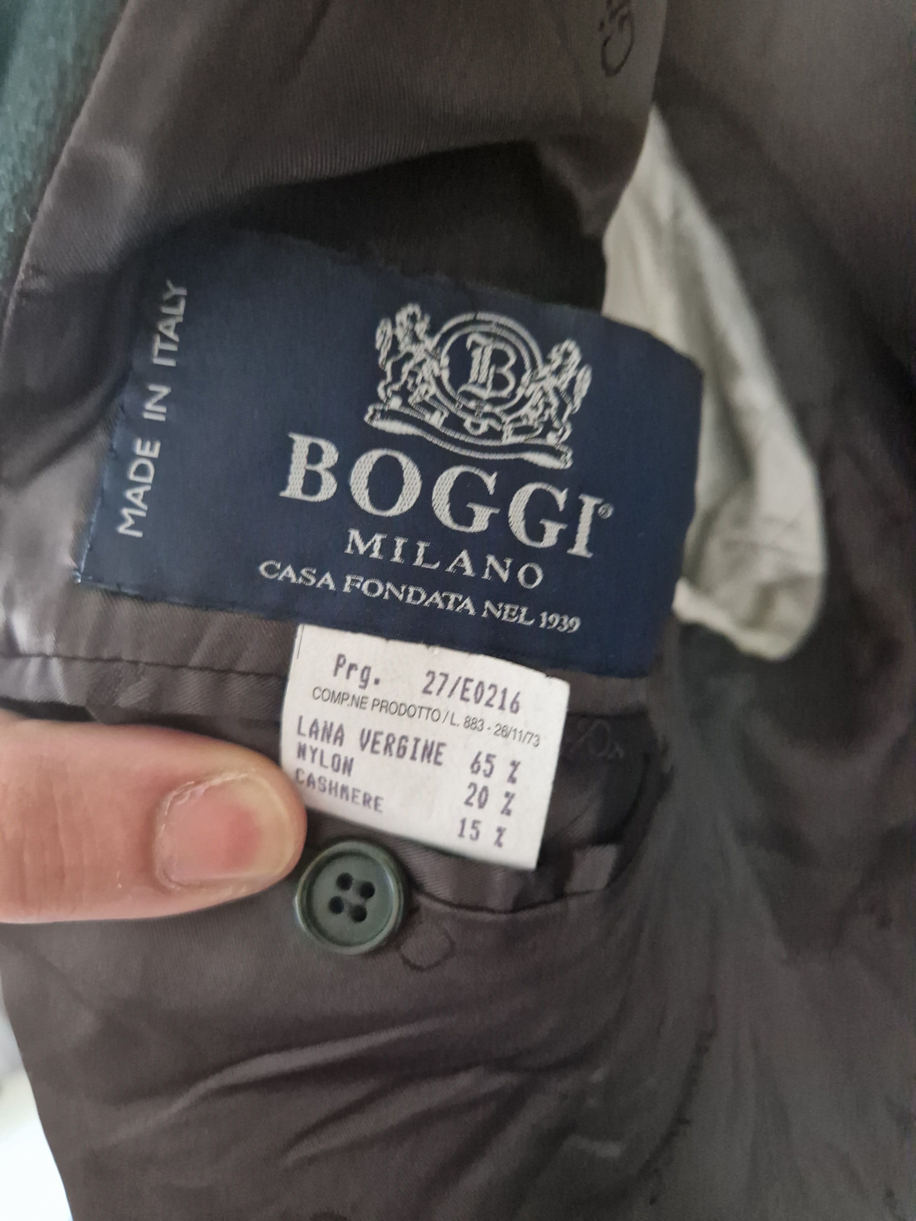 Boggi Boggi milano cashmere italy blazer Size 40L - 4 Thumbnail