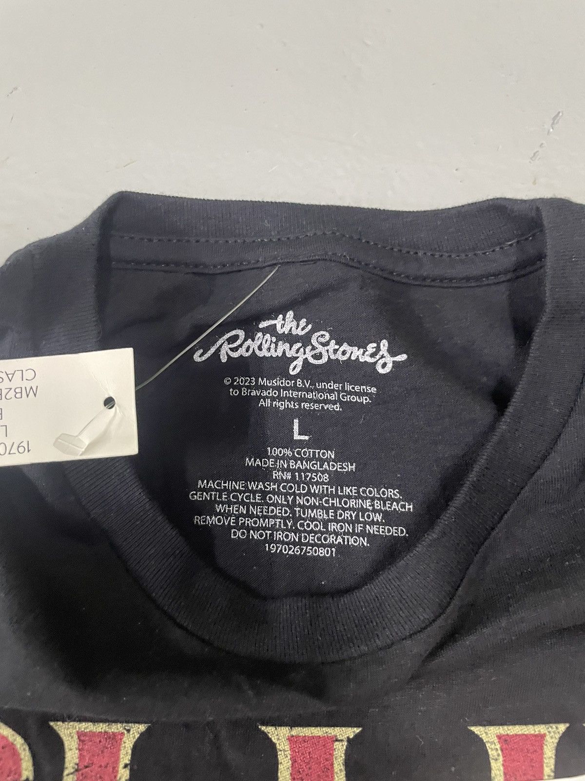 The Rolling Stones Band Tee The Rolling Stones Size US L / EU 52-54 / 3 - 3 Thumbnail