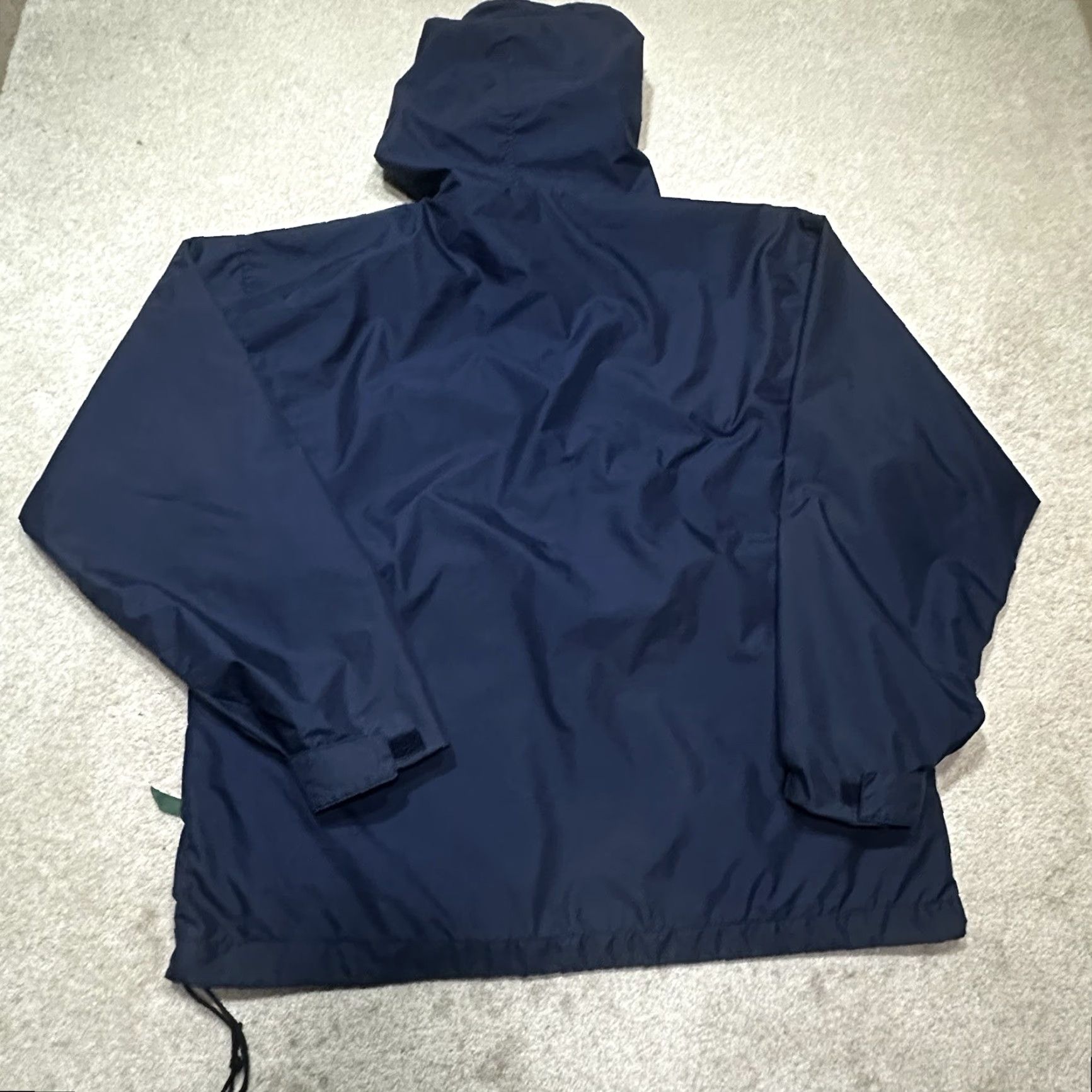 Gap VINTAGE Gap Anorak Hooded Jacket Men’s XL Navy Blue 90s Taiwan Regular Mid-Length Nylon Zip Hoodie Size US XL / EU 56 / 4 - 2 Thumbnail