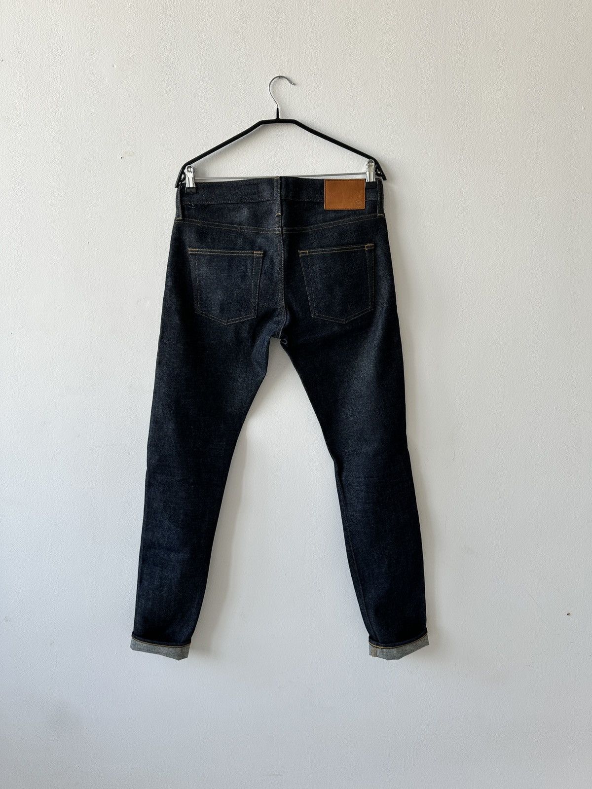 AG Adriano Goldschmied AG Dylan Slim Skinny Jeans 30x34 Dark Wash Indigo Selvedge Size US 30 / EU 46 - 2 Thumbnail