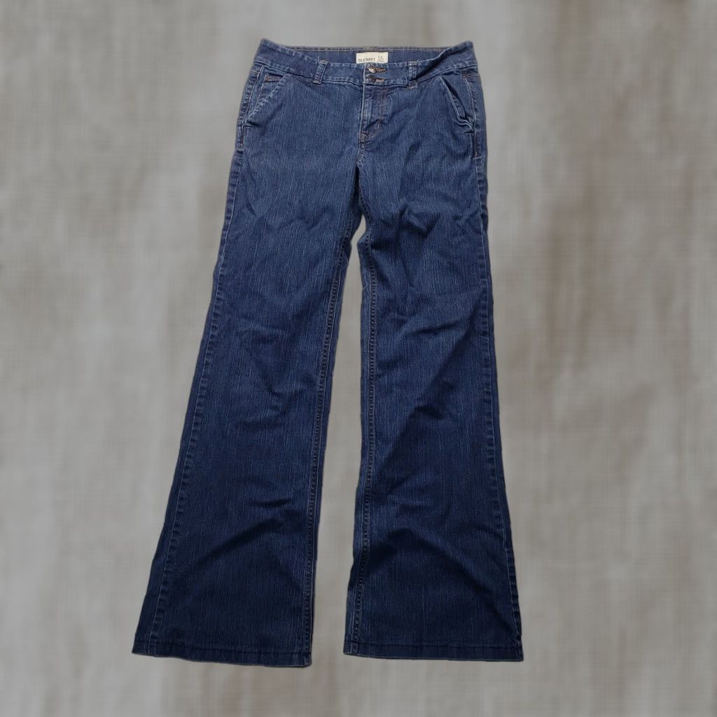 Old Navy Old Navy Jeans Denim Pants Skinny Blue Dark Wash Tall 8 Women's Adult Long Denim Jeans 30 In Inseam Blue 28 Waist Women Tall 8 Dark Denim Pants Size 30" / US 8 / IT 44 - 1 Thumbnail