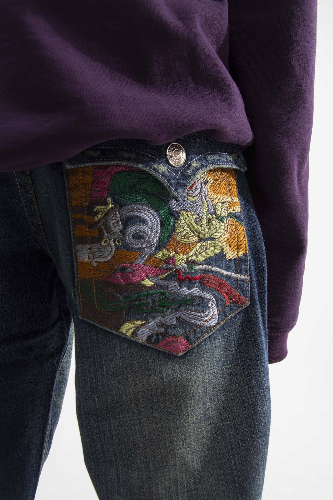 True Religion × Vintage New True Religion Jeans Denim faded pants y2k hype Size US 36 / EU 52 - 7 Thumbnail
