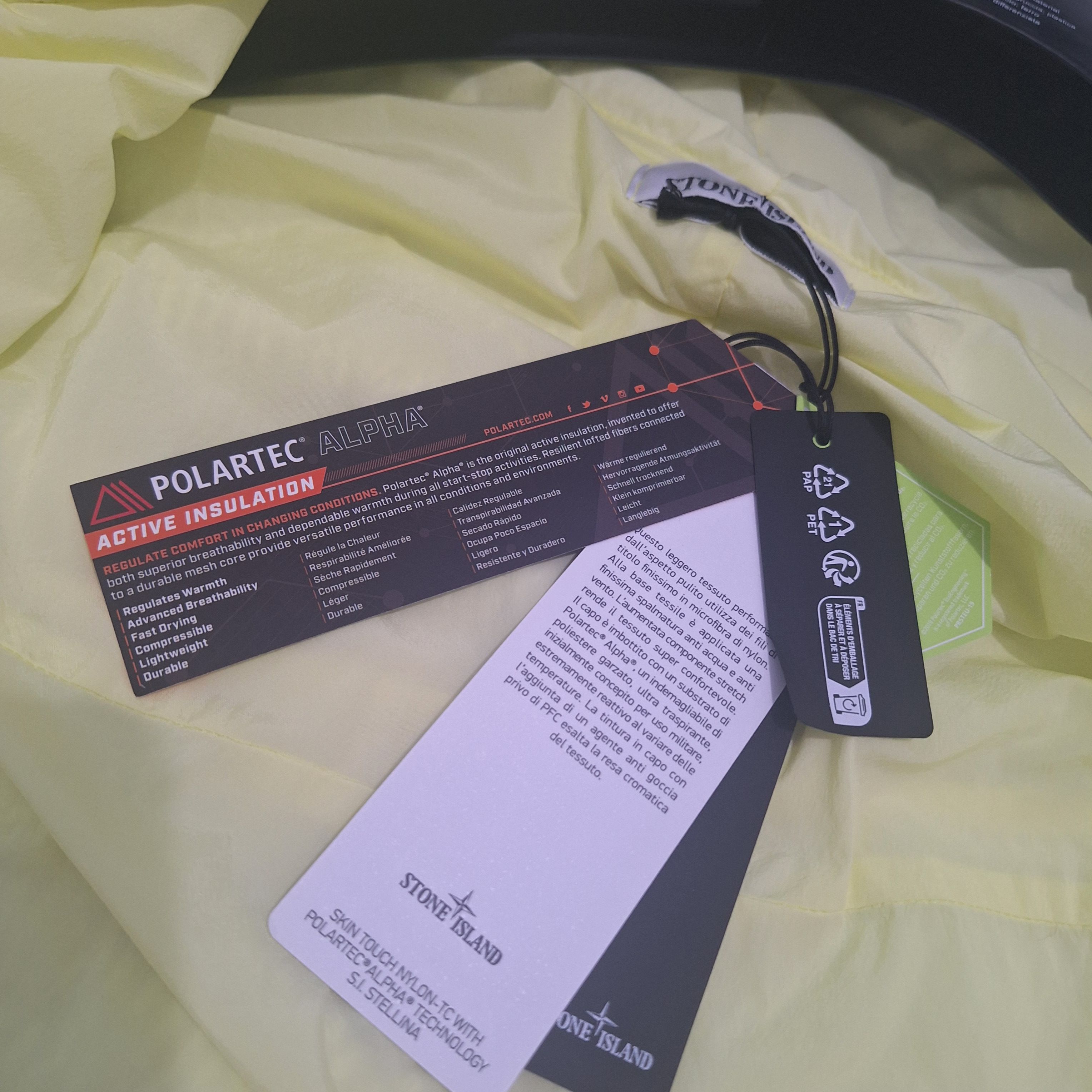 Stone Island Stone Island skin touch nylon tc with polartec stellina Size US M / EU 48-50 / 2 - 7 Thumbnail