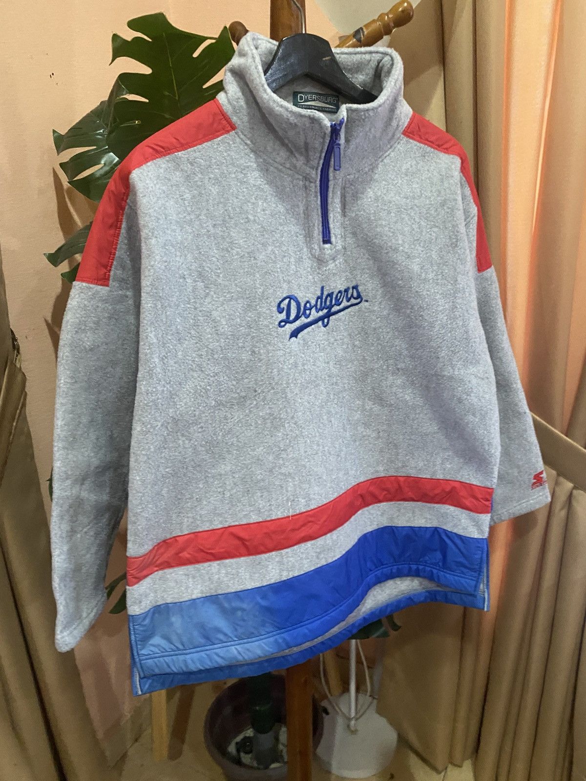 Starter Starter MLB Los Angeles Dodgers fleece pullover half-zip Size US M / EU 48-50 / 2 - 3 Thumbnail