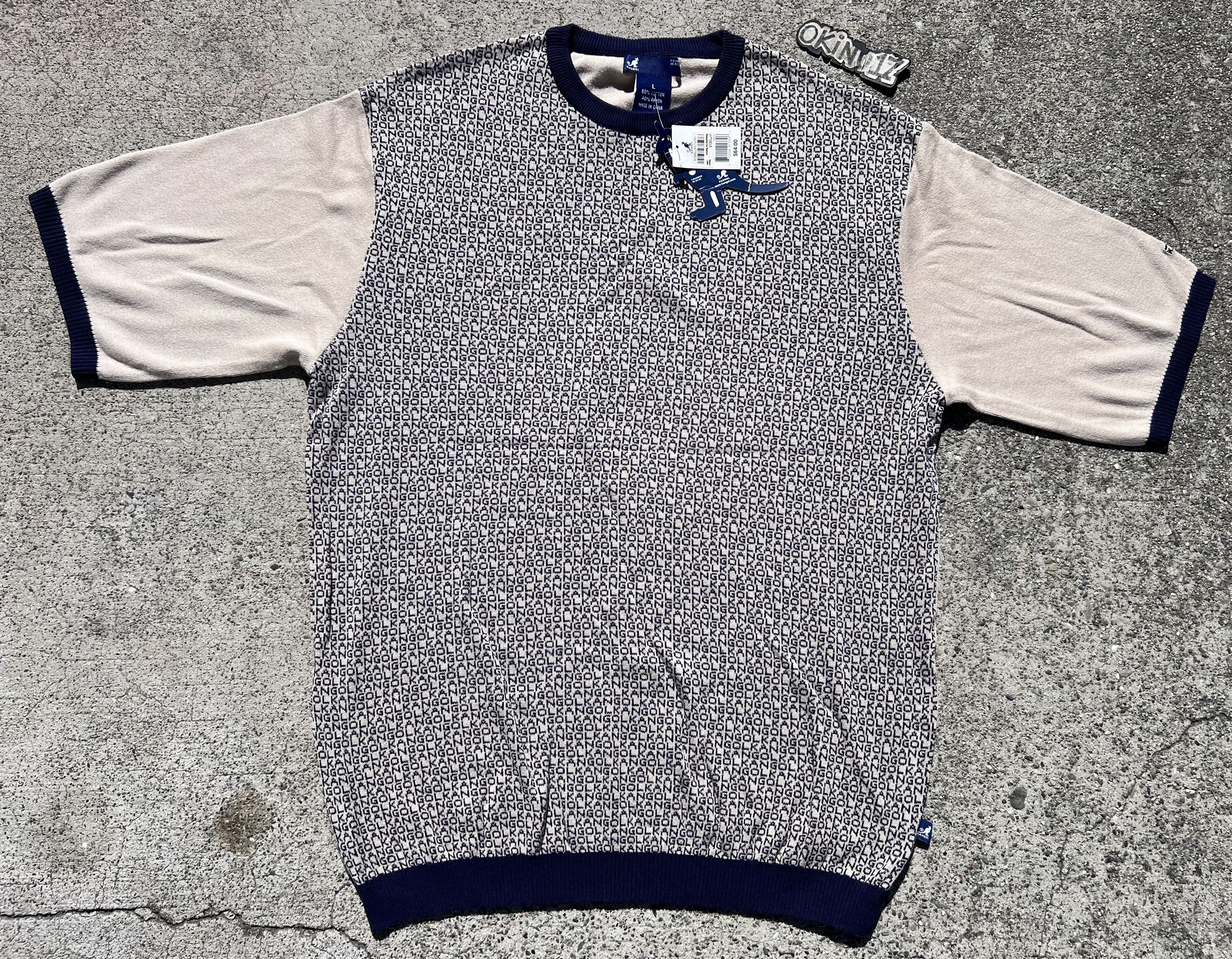 Kangol Kangol All Over Print Lightweight Sweater Shirt Size US L / EU 52-54 / 3 - 1 Thumbnail