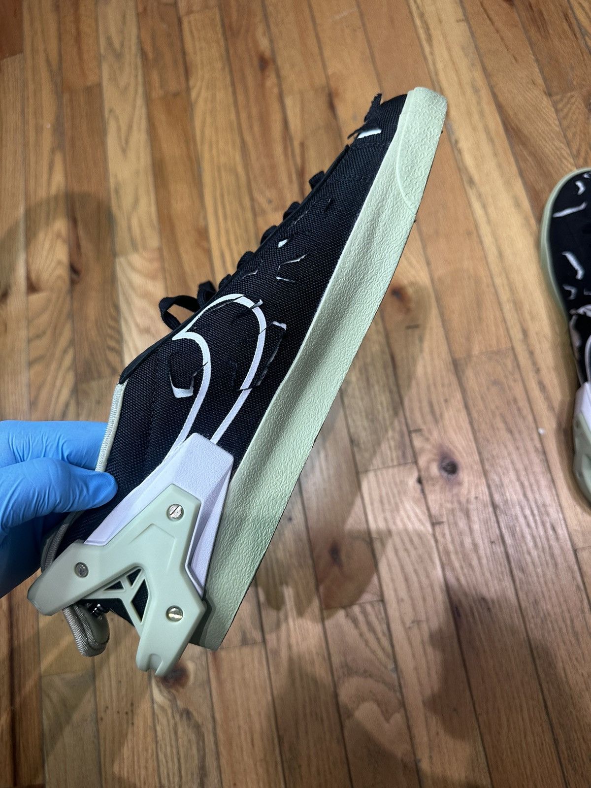 Nike Nike Blazer Low x Acronym Black Olive Visit - Aura Size NEW Size US 13 / EU 46 - 3 Thumbnail