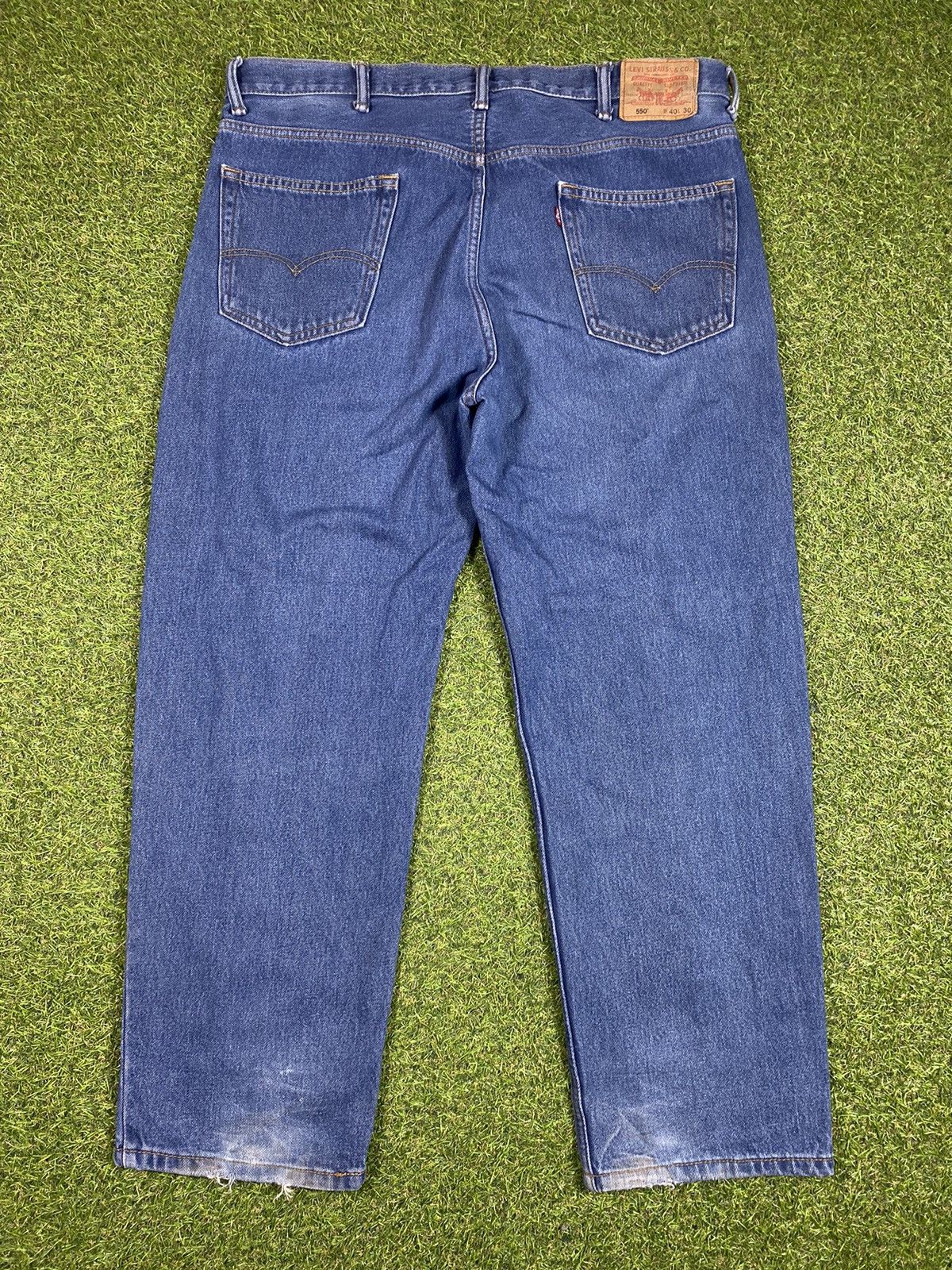 Levi's Vintage 90s Levis 550 jeans streetwear big size size 40x30 Size US 40 / EU 56 - 5 Thumbnail