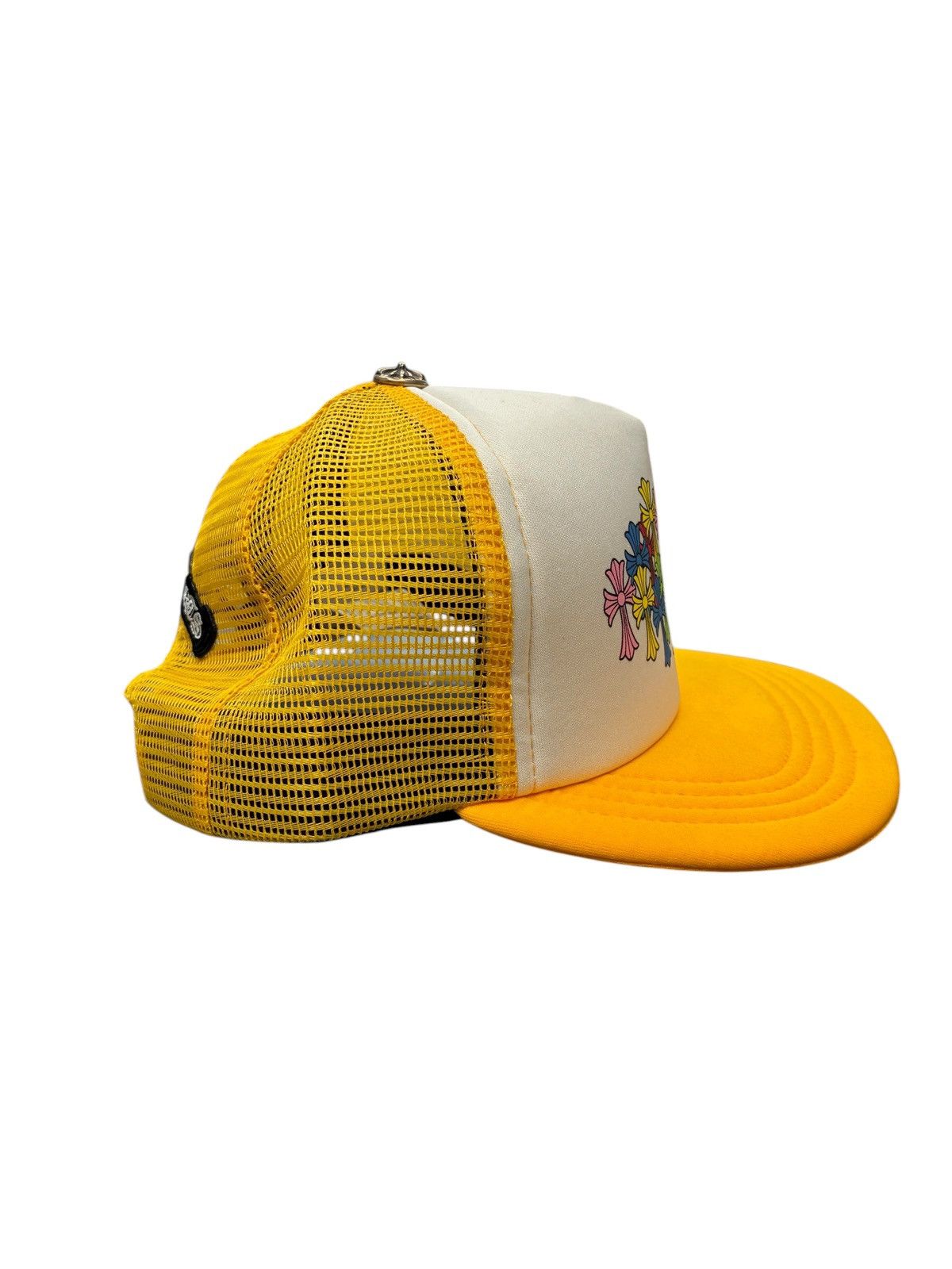 Chrome Hearts Chrome Hearts Multicolor Cross Hat Yellow Size ONE SIZE - 5 Thumbnail