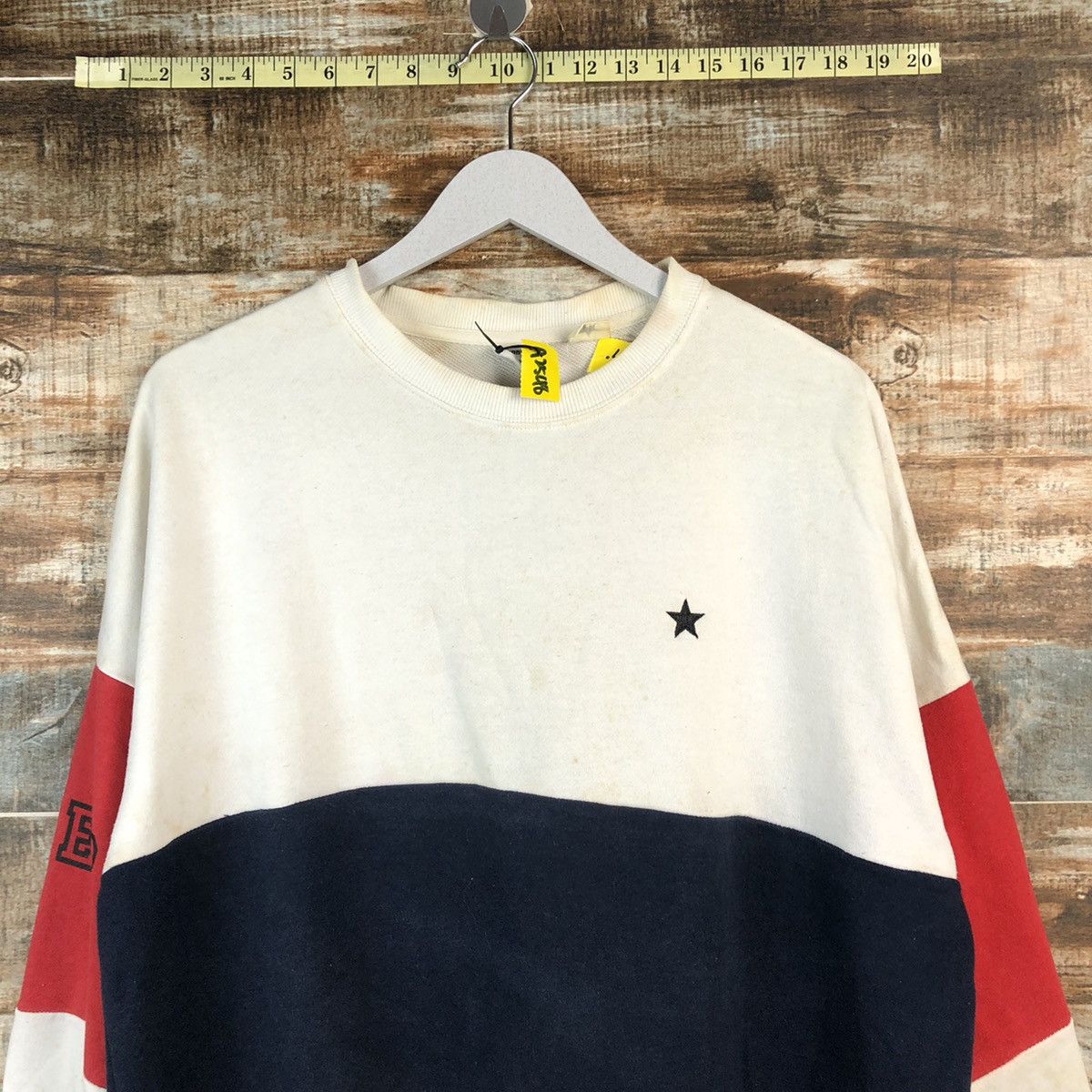 Converse Converse Vintage White Sweatshirt #A2548 Size US M / EU 48-50 / 2 - 5 Thumbnail