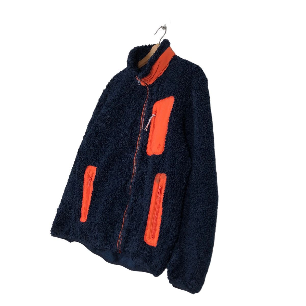 Japanese Brand 🔥Vintage Dip Pile Fleece Jacket J.W.Anderson Uniqlo Japan Size US L / EU 52-54 / 3 - 2 Thumbnail