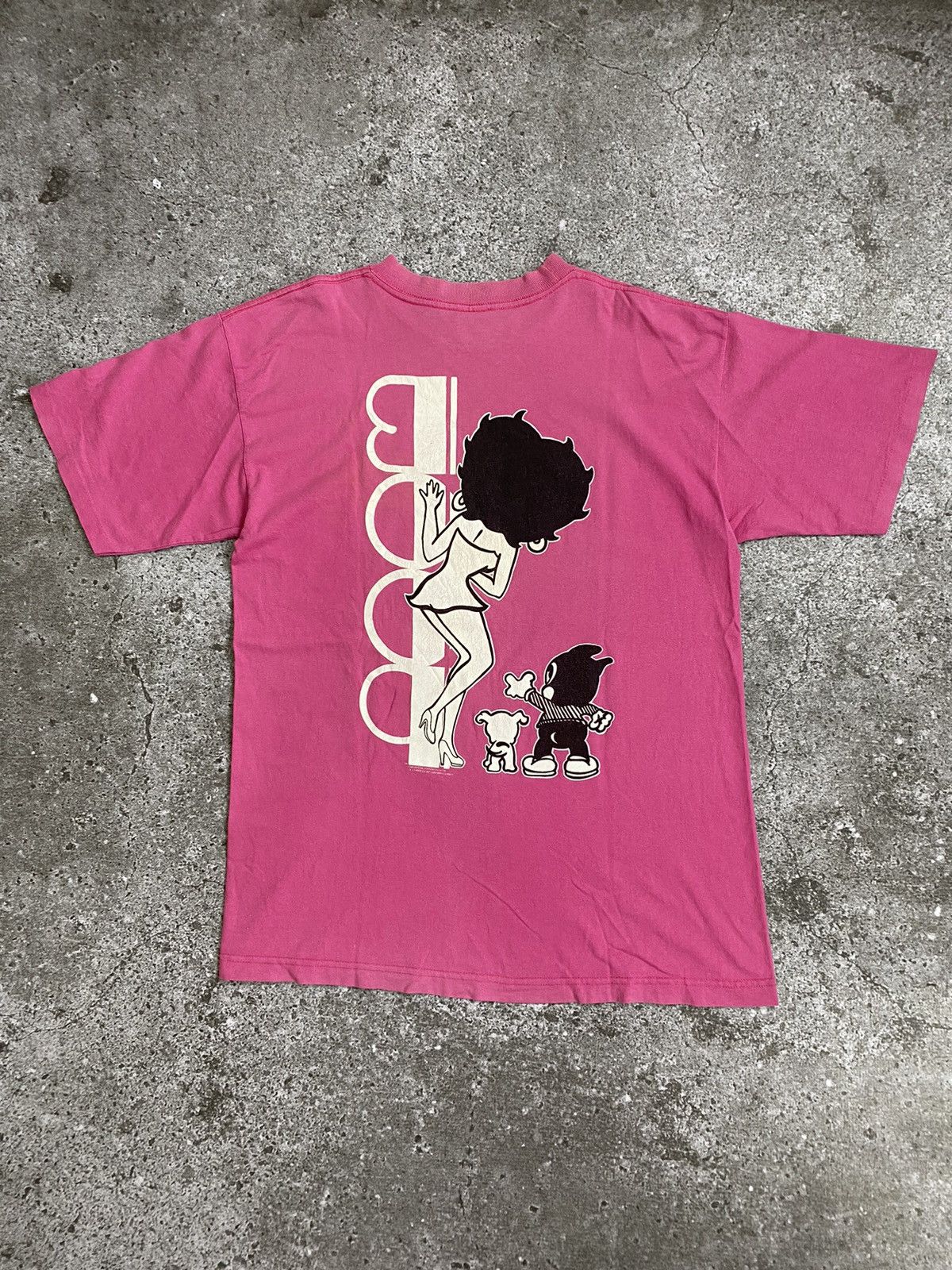 Vintage Vintage Betty boop 1989 t shirt Size US L / EU 52-54 / 3 - 2 Thumbnail