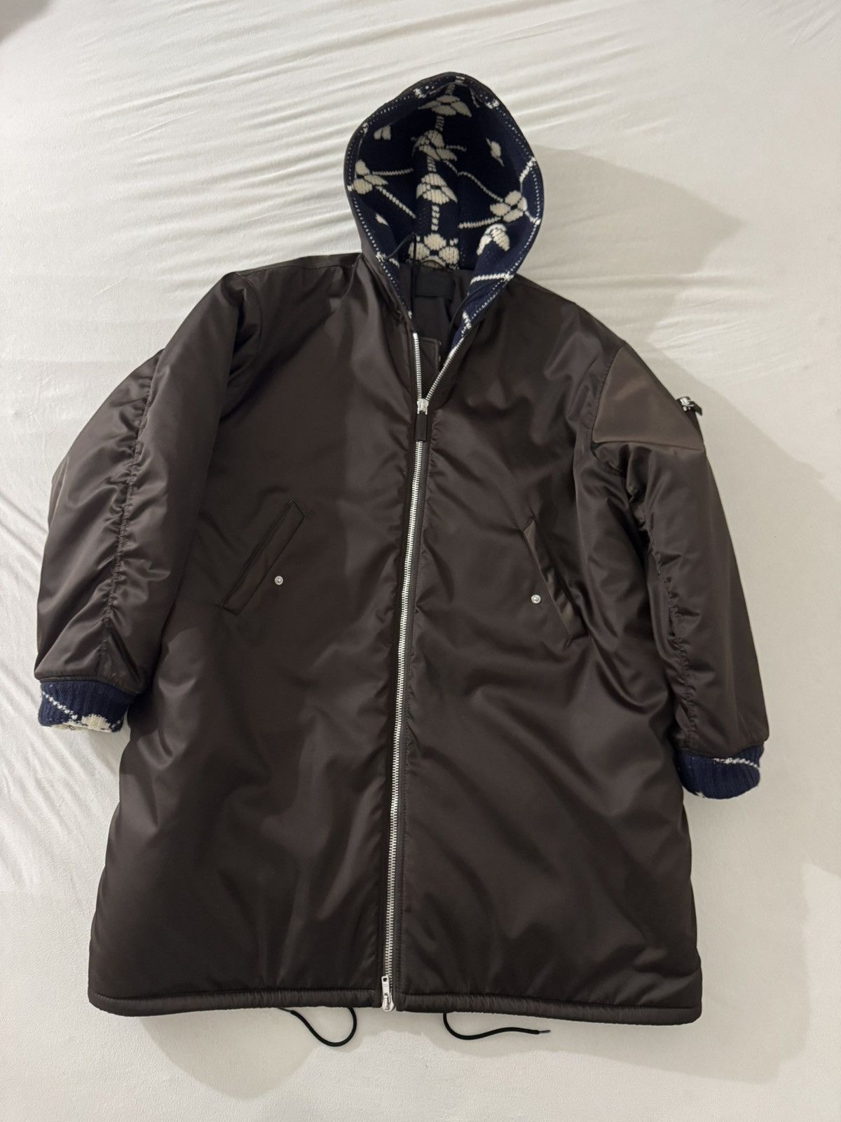 Prada Prada parka knitted FW21 Size US M / EU 48-50 / 2 - 2 Thumbnail