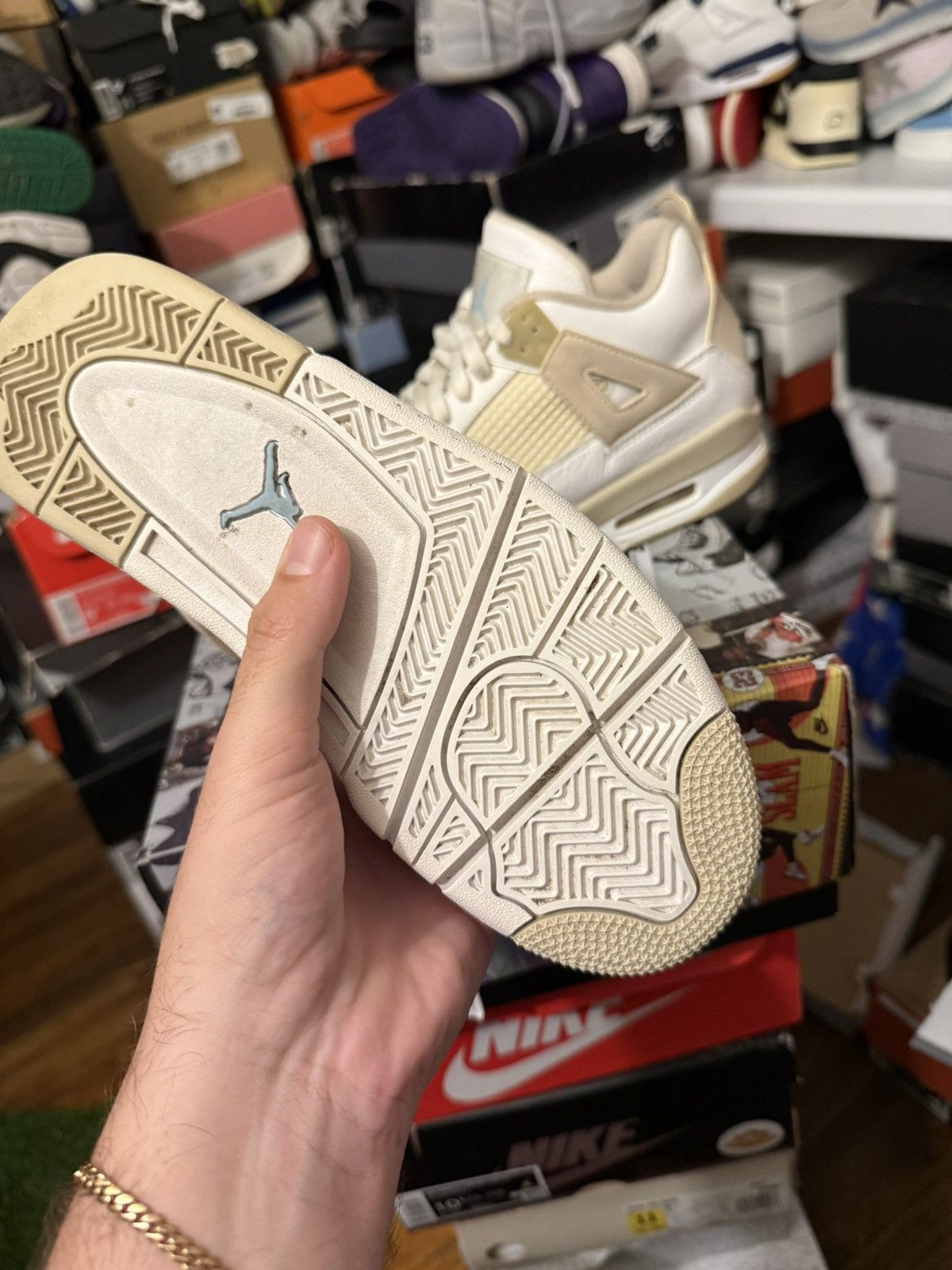 Jordan Brand Jordan retro 4 Sand (2017) size 6y Size US 6 / EU 39 - 5 Thumbnail