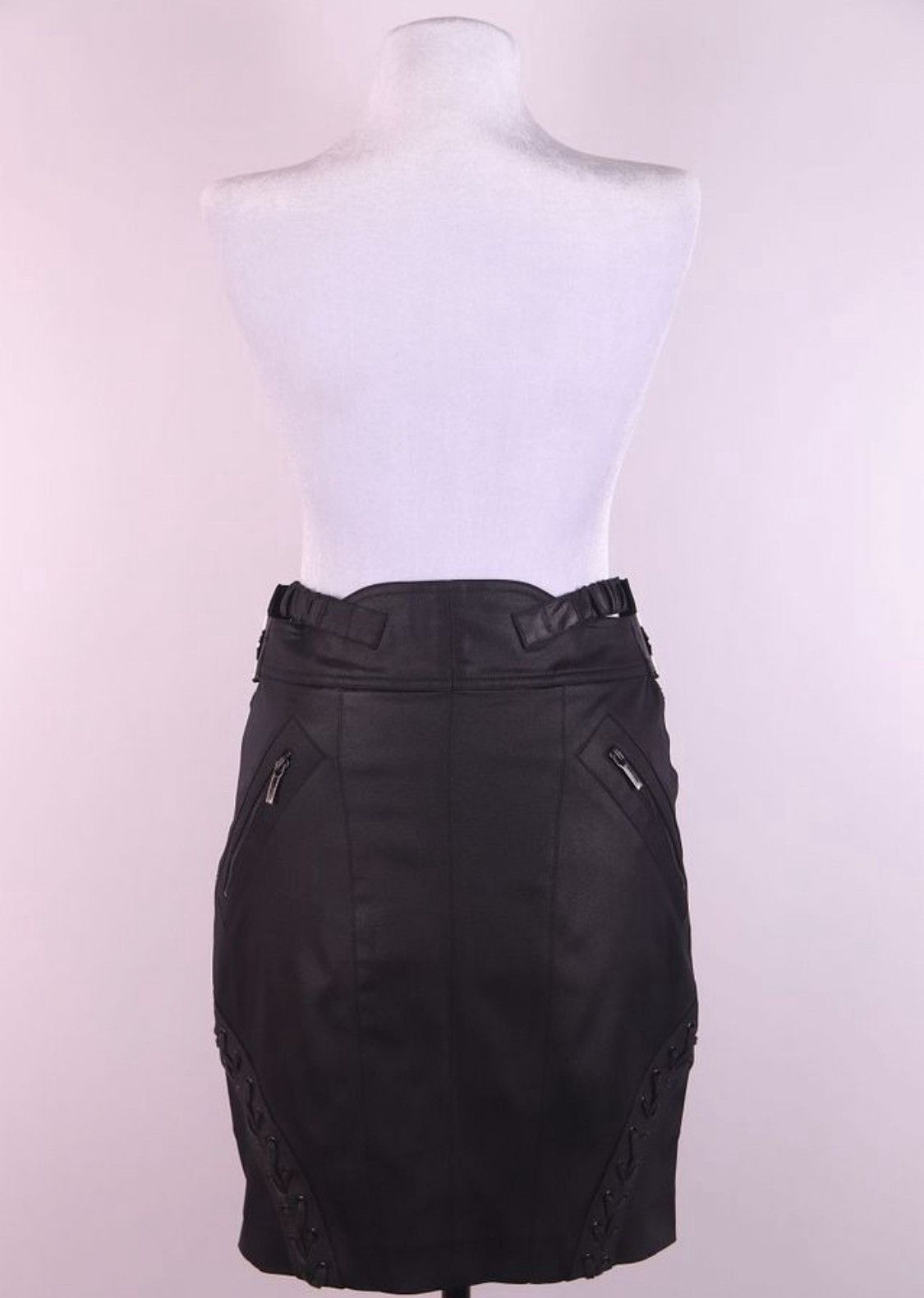 Dior Christian Dior Galliano 2003 Rockstar Cowboy Western Skirt Size 28" / US 6 / IT 42 - 4 Thumbnail