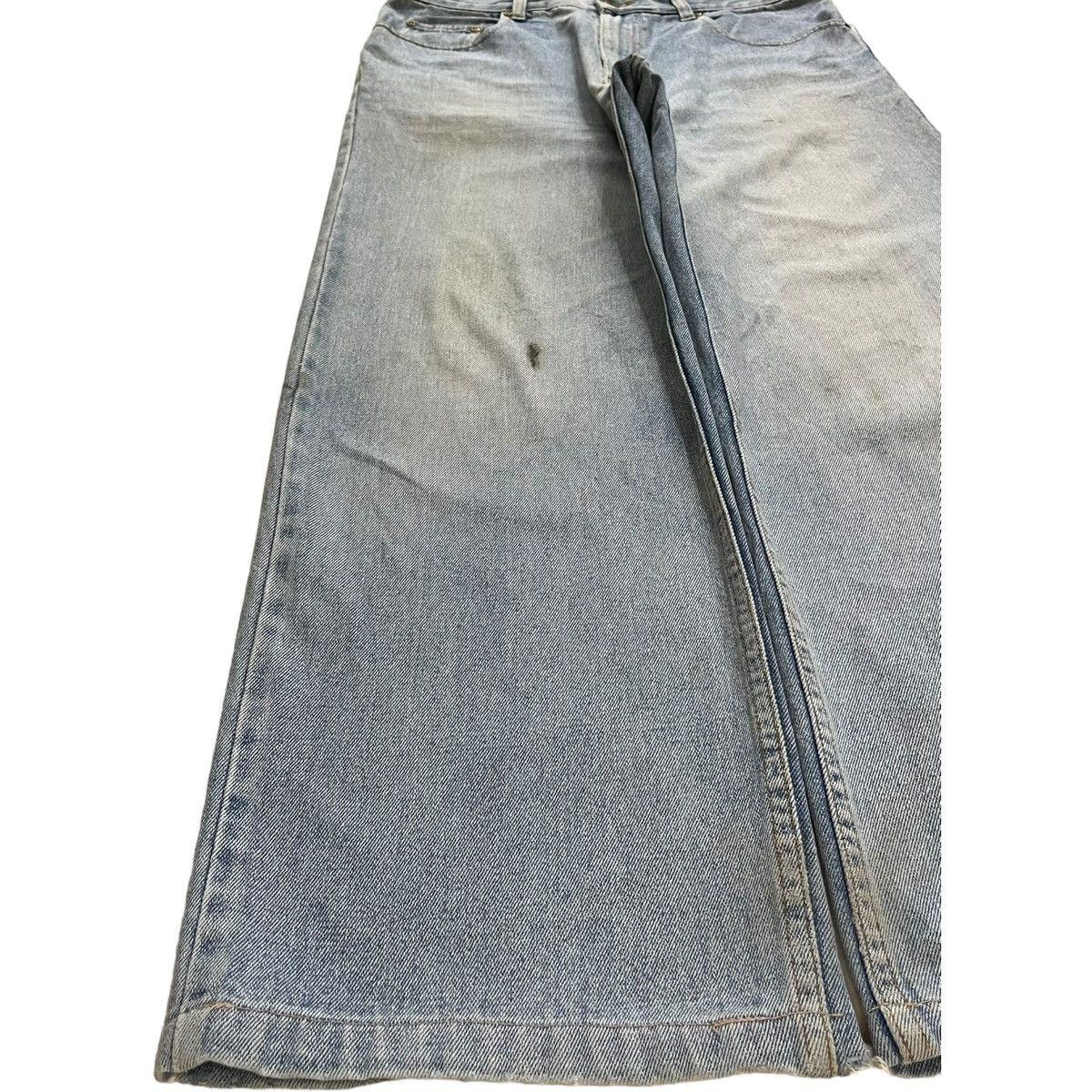 Japanese Brand SALES🔥Vintage Japanese Faded Wash Distressed Baggy Jeans Size US 33 - 6 Thumbnail