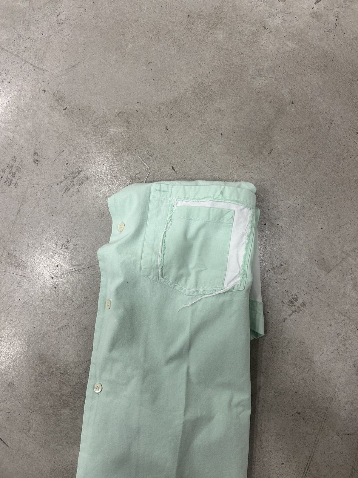 Maison Margiela Margiela SS19 Deconstructed Bowling / Work Shirt Size US M / EU 48-50 / 2 - 6 Thumbnail