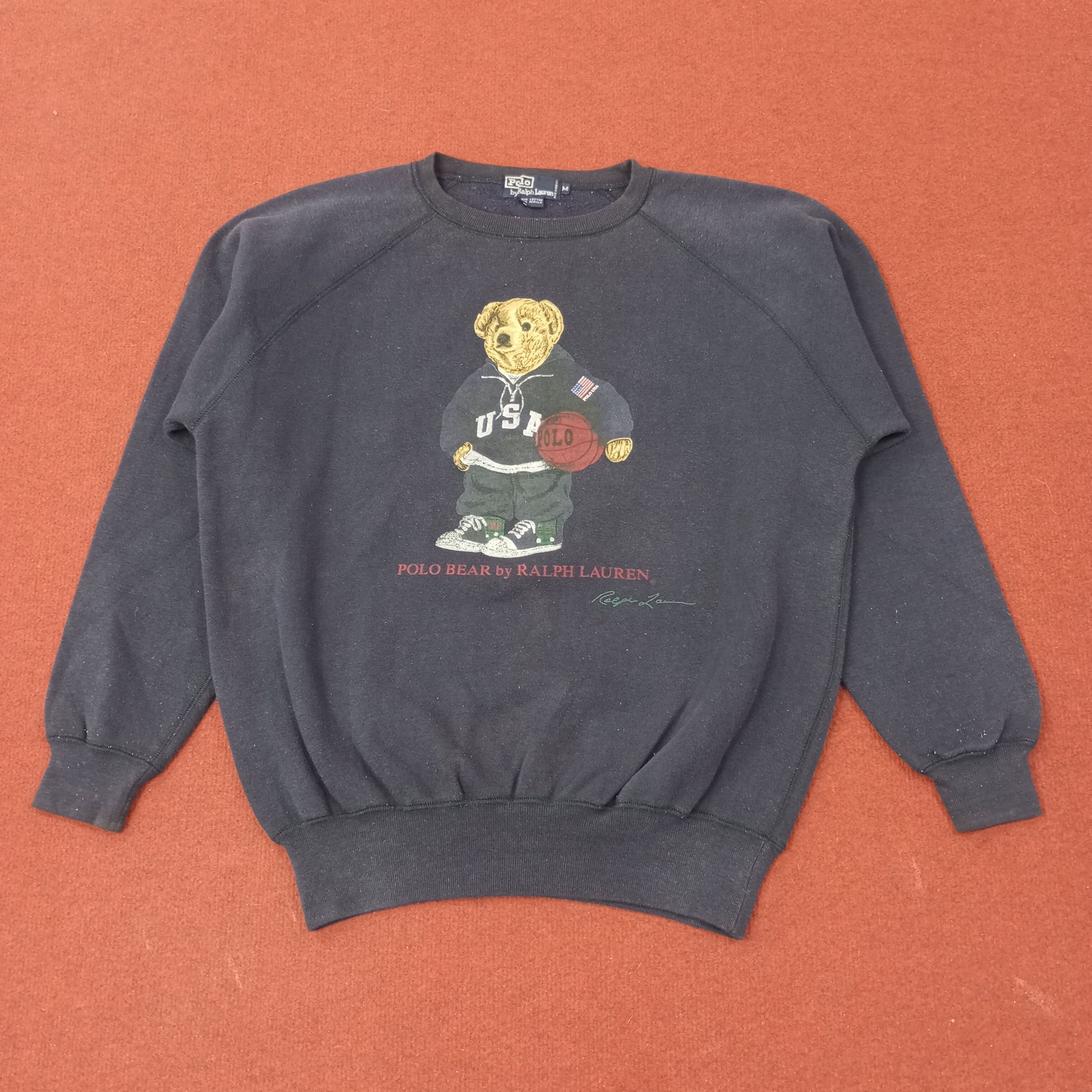 Polo Ralph Lauren Polo Bear by Ralph Lauren Fashion Brand Sweatshirt c242n23 Size US M / EU 48-50 / 2 - 1 Thumbnail