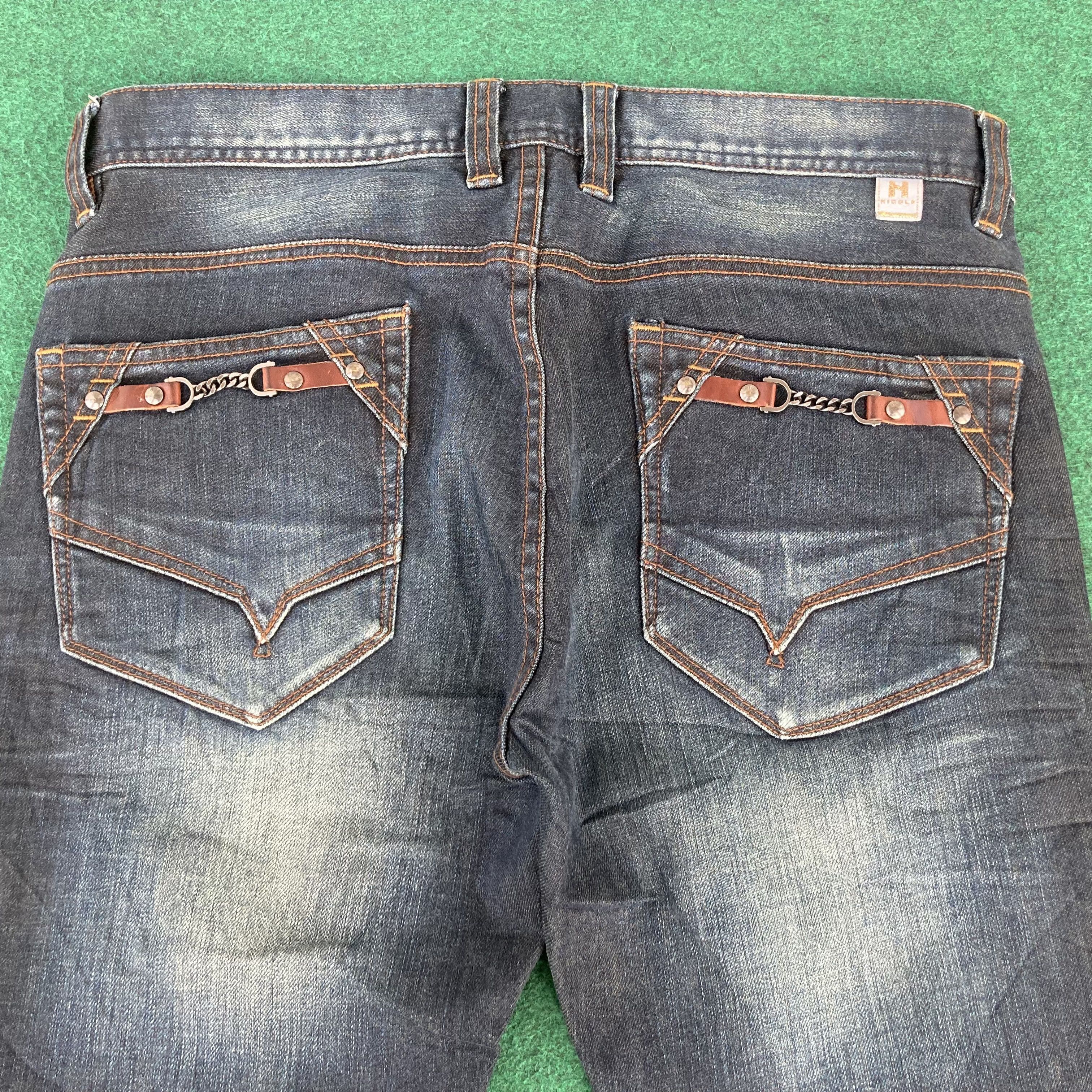 HIDEAWAYS × Hysteric Glamour × Japanese Brand Vtg Hideaways Nicole Men Pant Flare Bootcut Sz 35 Jeans Size US 35 - 10 Thumbnail